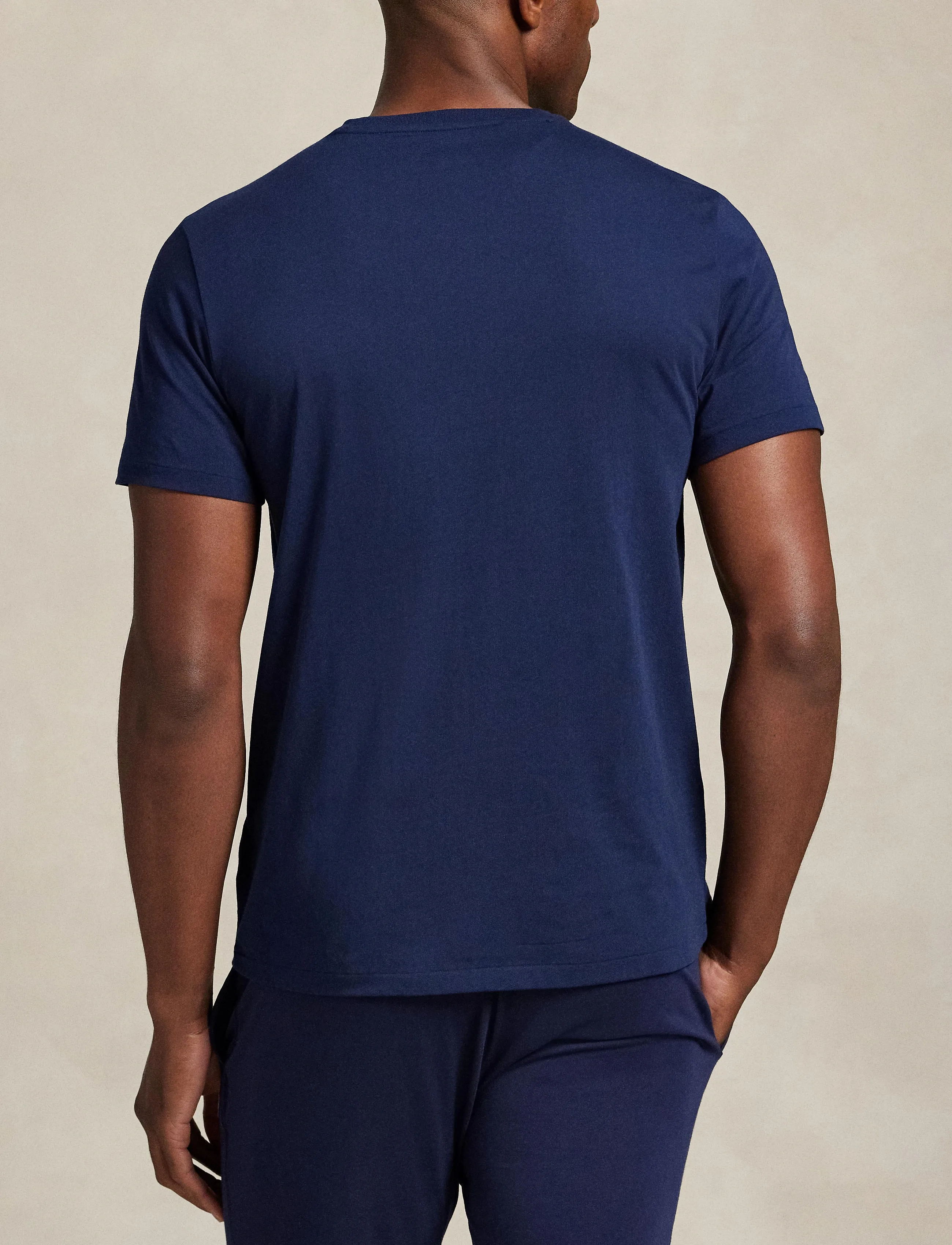 Polo Ralph Lauren - Cotton Jersey Sleep Shirt - lühikeste varrukatega t-särgid - cruise navy polo - 3