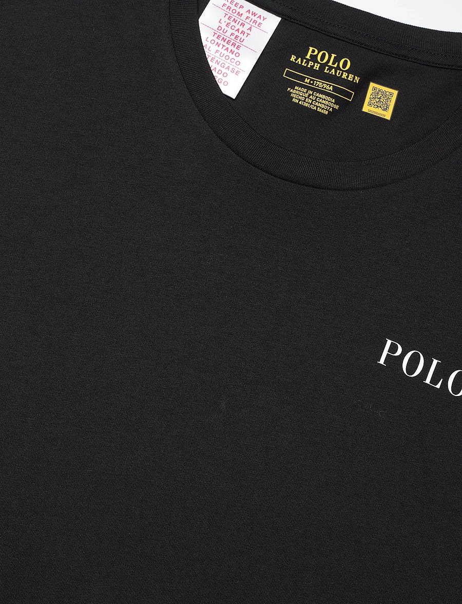 Polo Ralph Lauren - Cotton Jersey Sleep Shirt - lühikeste varrukatega t-särgid - polo black polo t - 5