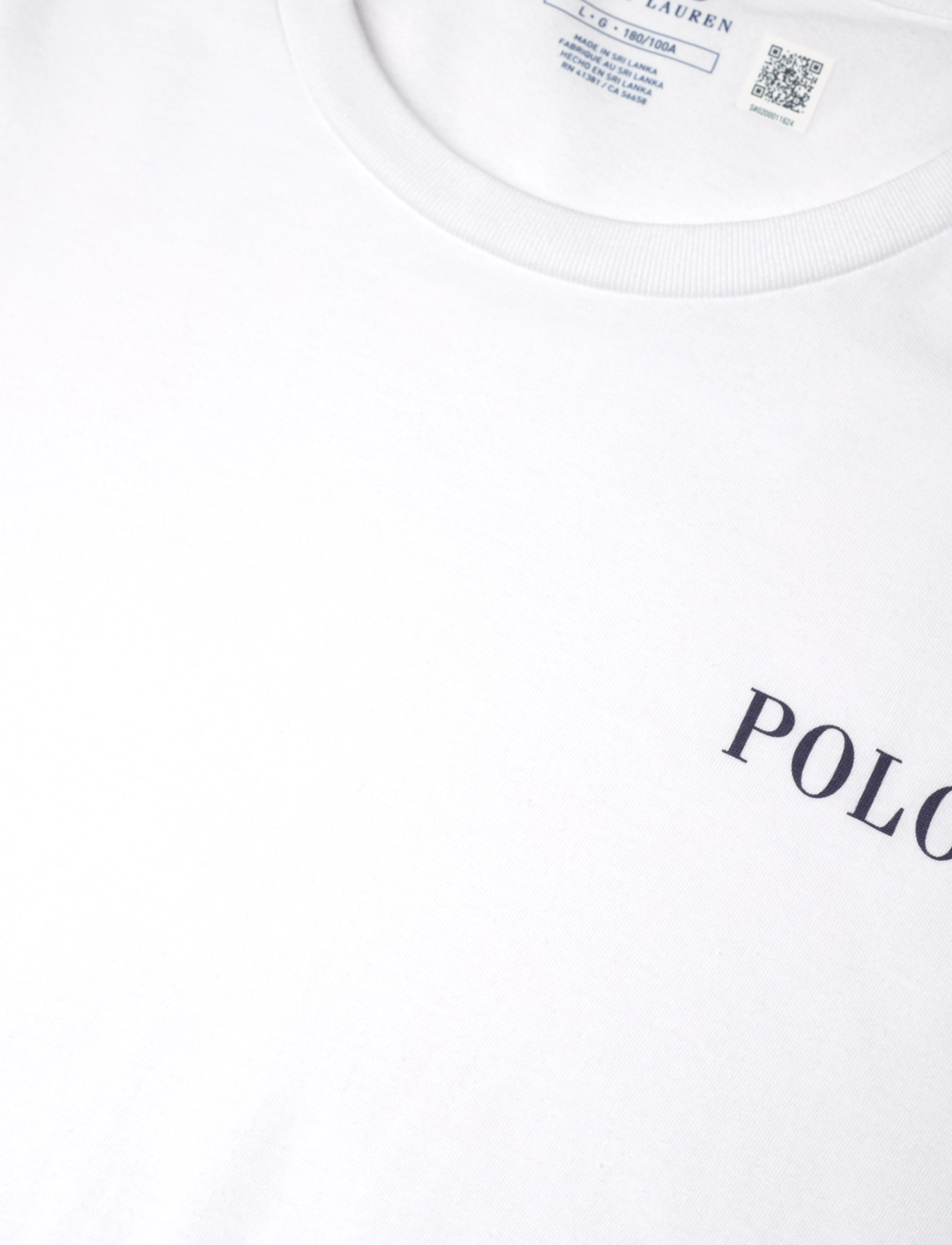 Polo Ralph Lauren - Cotton Jersey Sleep Shirt - white polo tee - 2