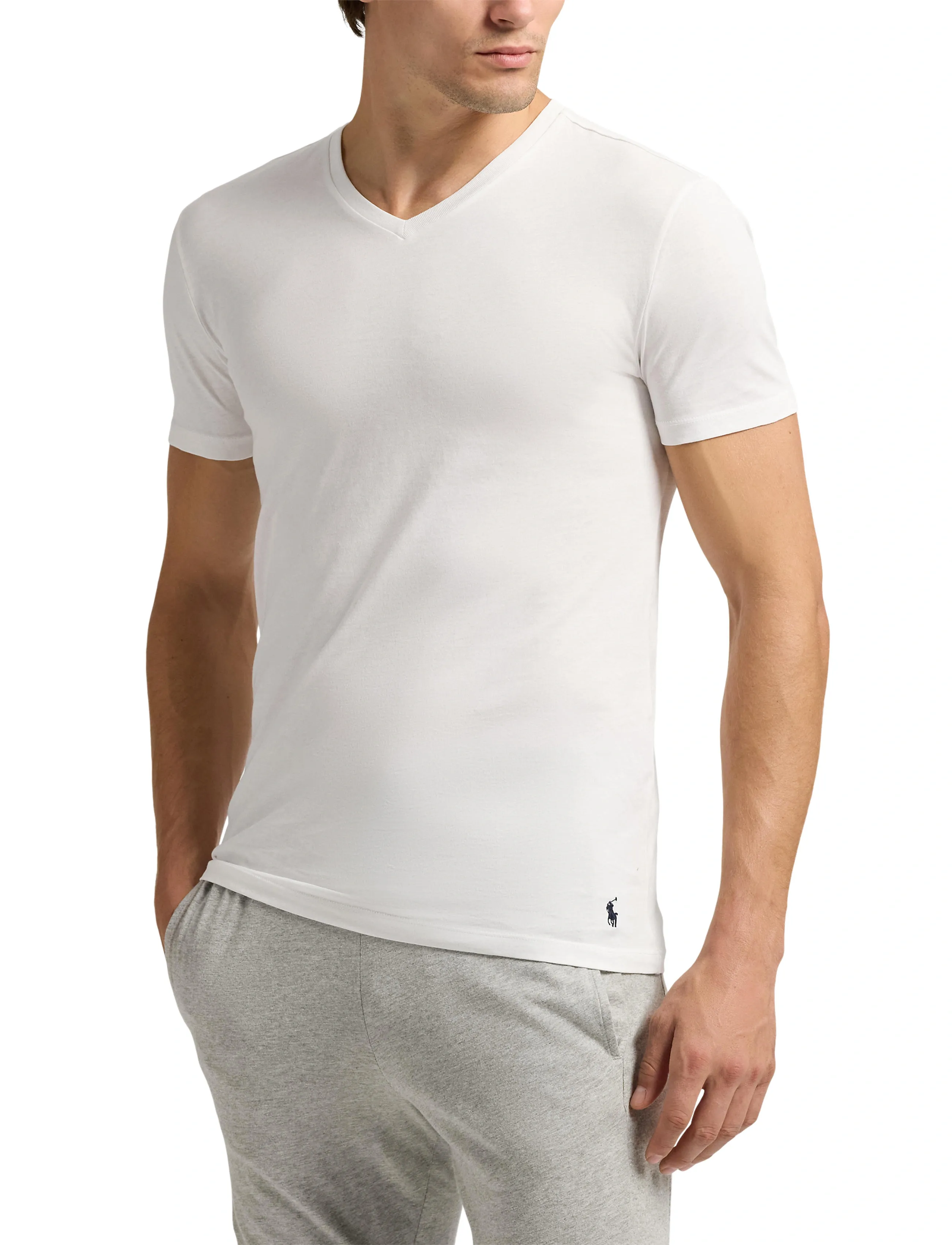 Polo Ralph Lauren BCI COTTON-3PK-UVN - Campaign - 3PK WHITE / white