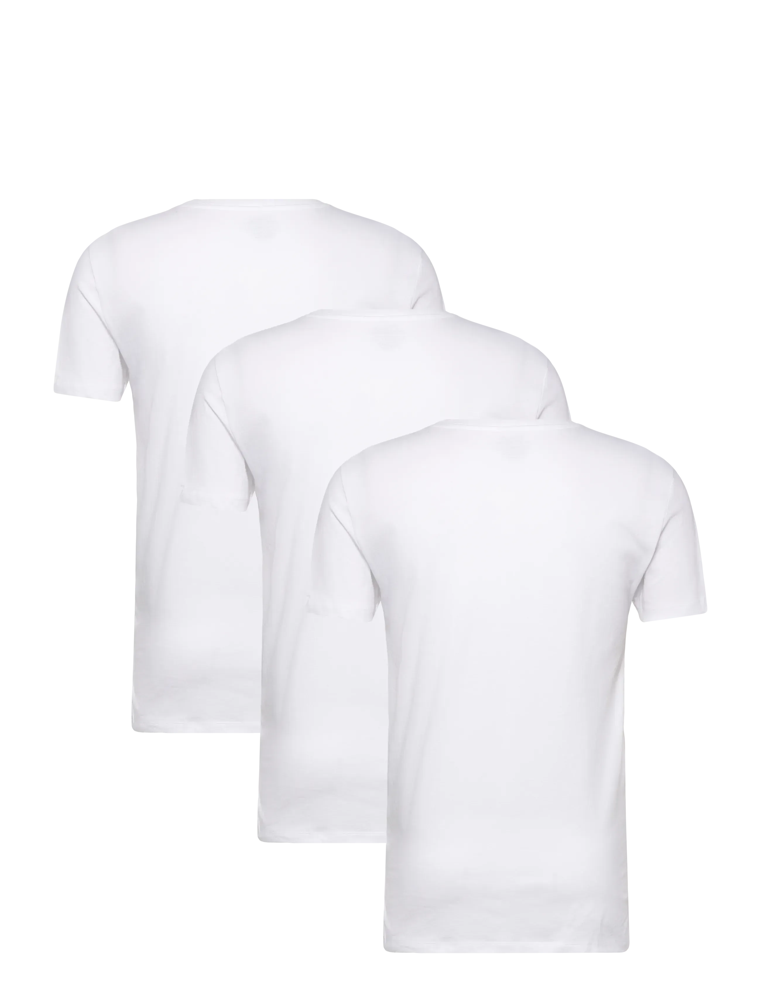 Polo Ralph Lauren - Cotton V-Neck Undershirt 3-Pack - multipack t-shirts - 3pk white - 4