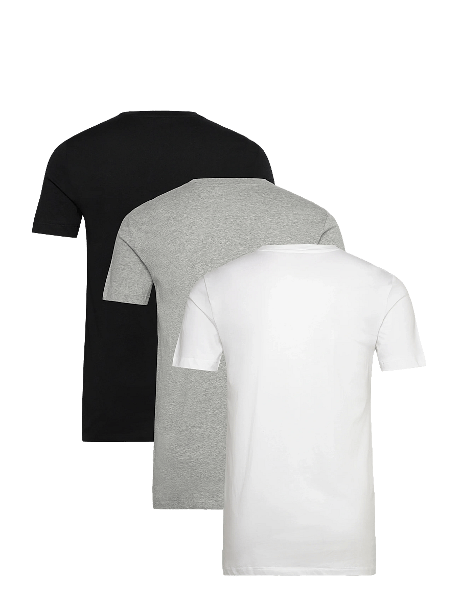 Polo Ralph Lauren - BCI COTTON-3PK-UVN - multipack t-shirts - 3pk white/grey/bl - 2