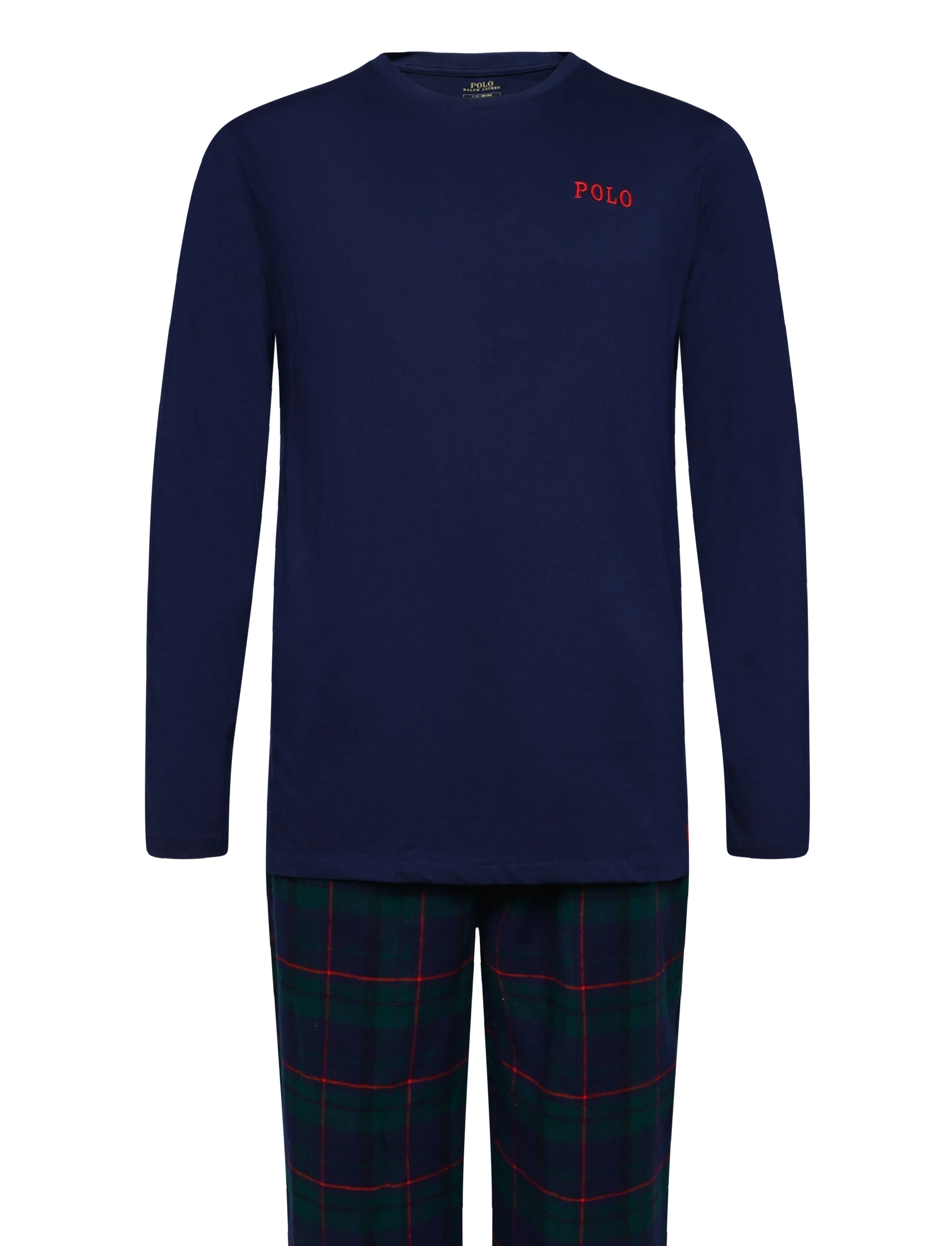 Polo Ralph Lauren FLANNEL-SLE-SET - E-smaspäev - NAVY/GREEN BLUE M / navy