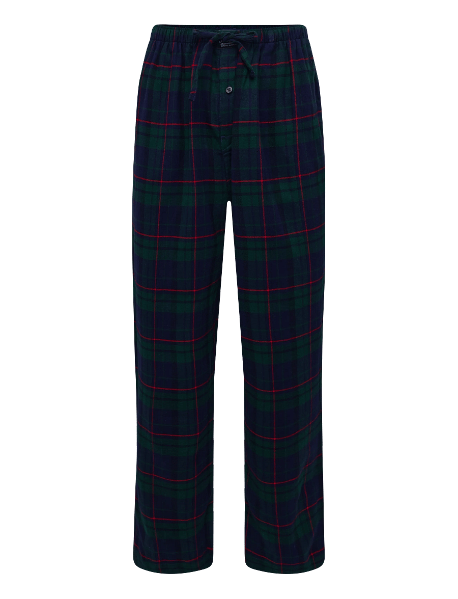 Polo Ralph Lauren - FLANNEL-SLE-SET - pidžaamakomplektid - navy/green blue m - 2