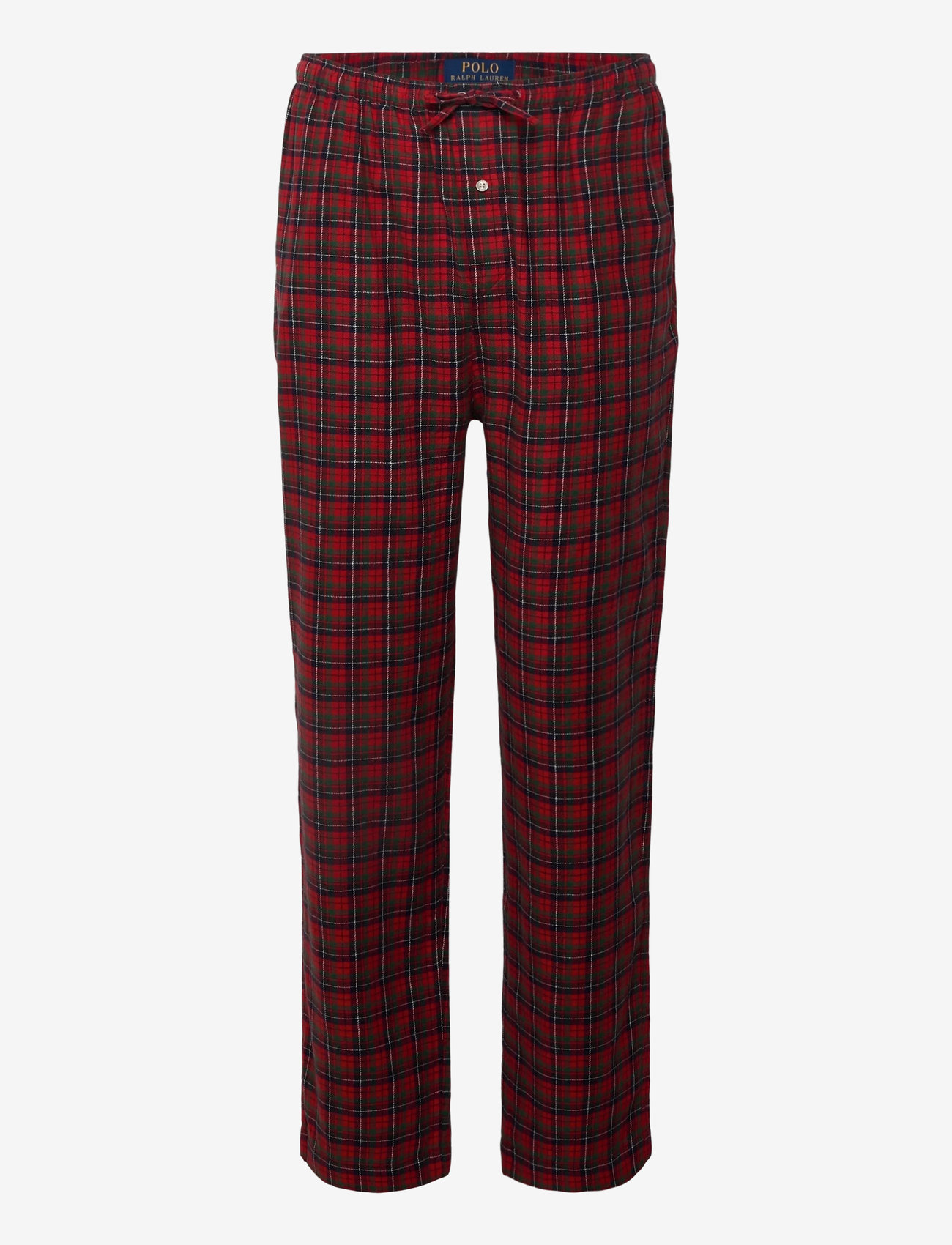 Polo Ralph Lauren - Cotton Jersey & Plaid Flannel Sleep Set - náttfatasett - navy / red navy m - 3