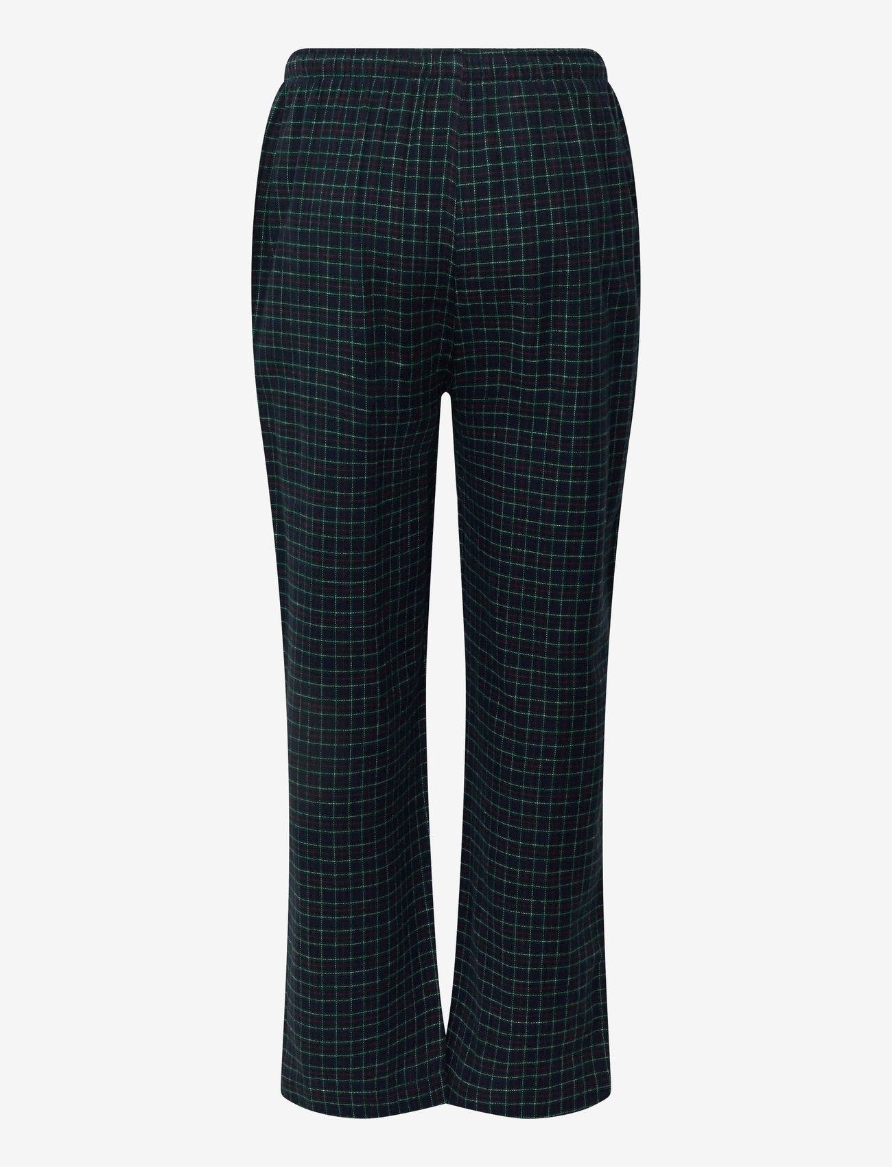 Polo Ralph Lauren - Cotton Jersey & Plaid Flannel Sleep Set - pyjamasset - white / navy fore - 3