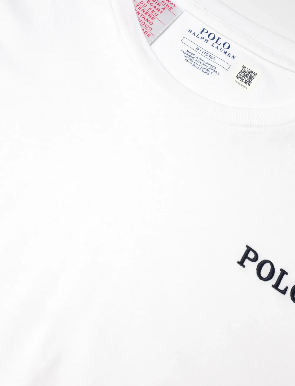 Polo Ralph Lauren - Cotton Jersey & Plaid Flannel Sleep Set - pyjamasset - white / navy fore - 4
