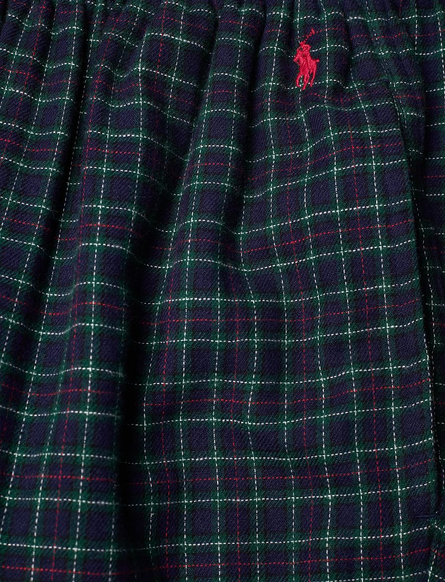 Polo Ralph Lauren - Cotton Jersey & Plaid Flannel Sleep Set - pyjamasset - white / navy fore - 5