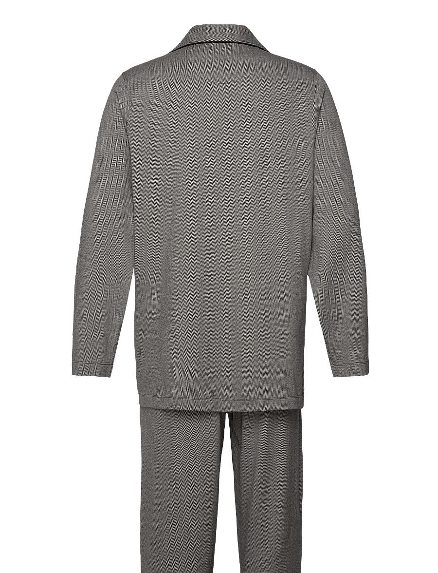 Polo Ralph Lauren - Jacquard-Knit Pajama Set - black/cream - 1