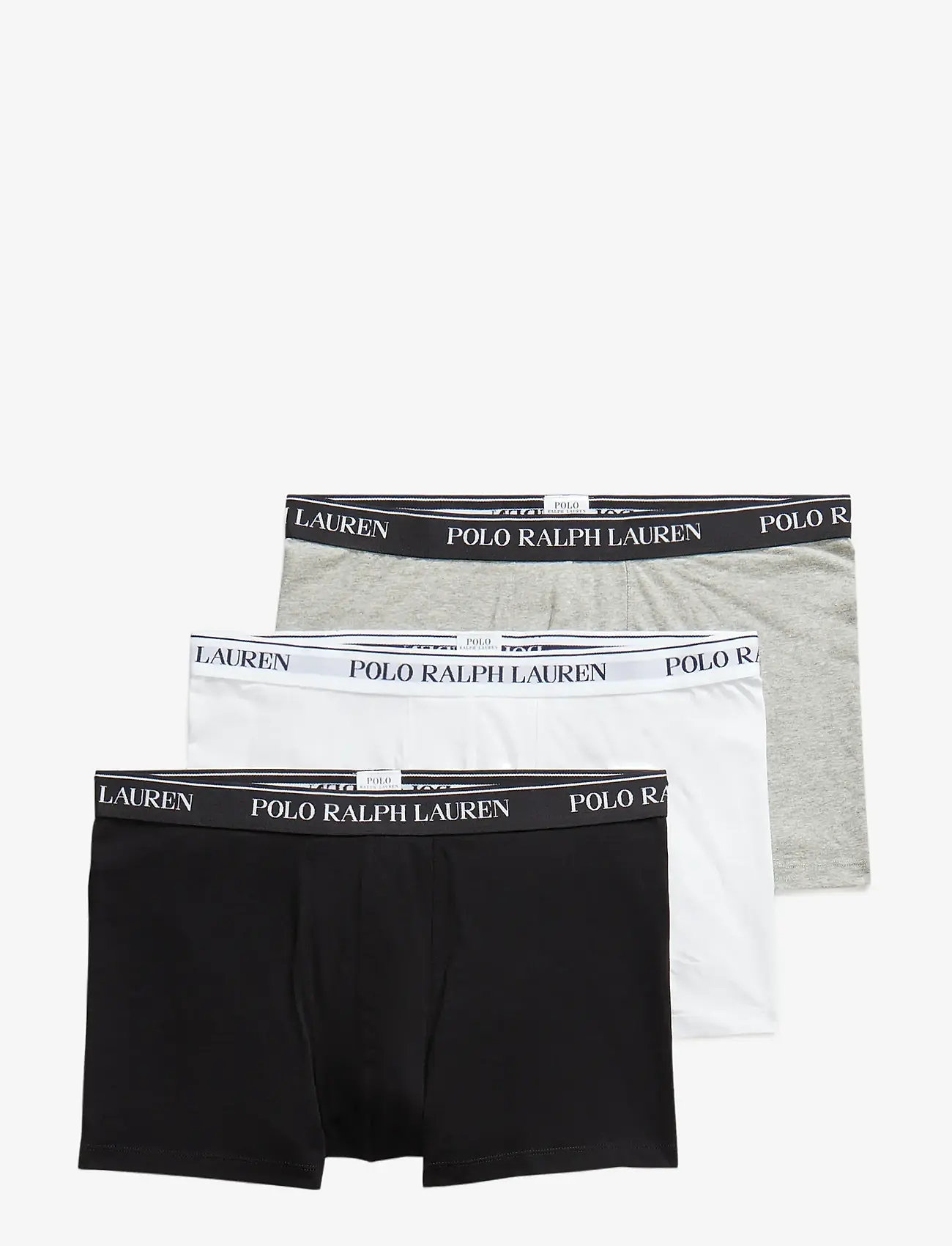 Polo Ralph Lauren - Classic Stretch Cotton Trunk 3-Pack - multipack kalsonger - 3pk black/white/a - 0