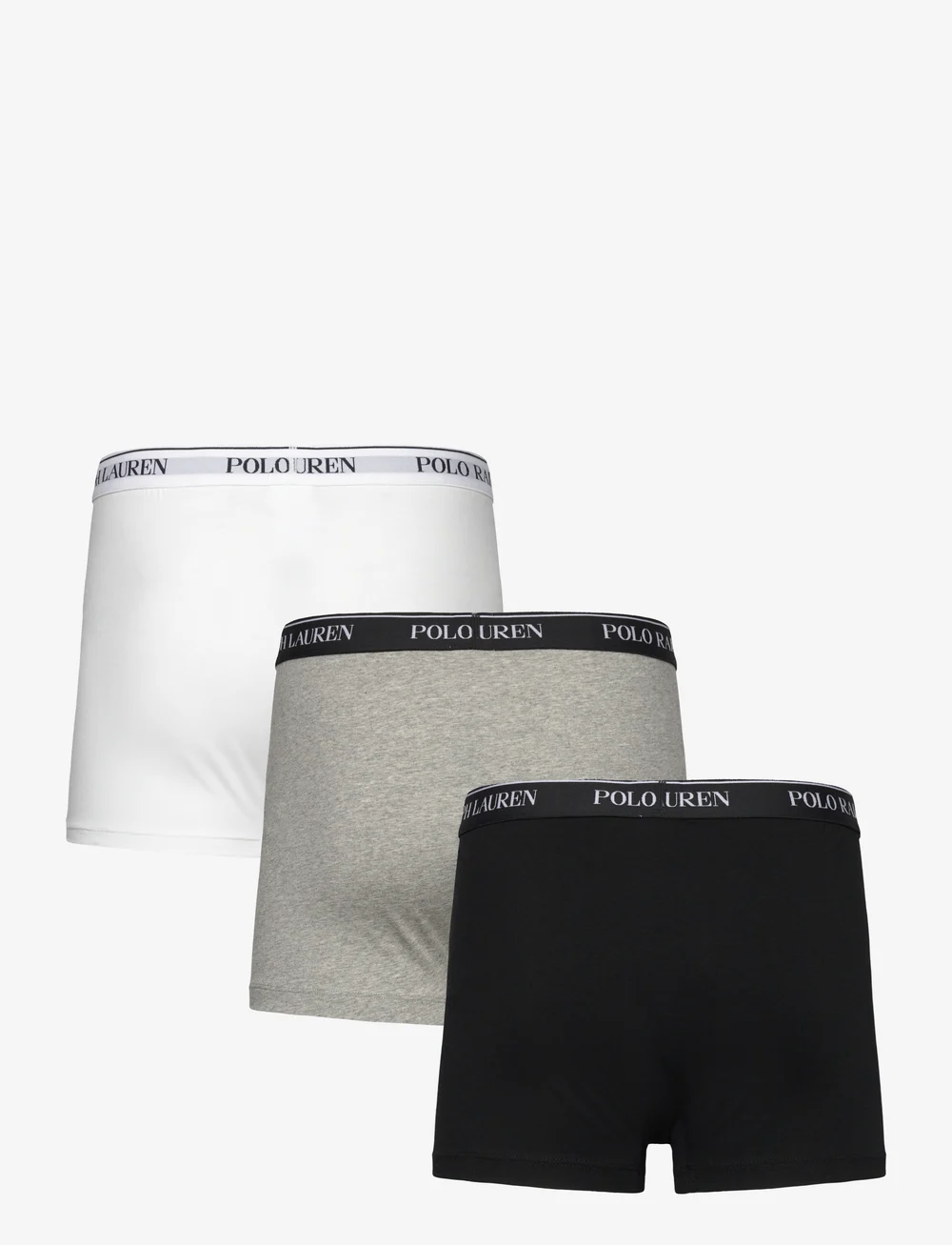 Polo Ralph Lauren - Classic Stretch Cotton Trunk 3-Pack - unterhosen im multipack - 3pk black/white/a - 1