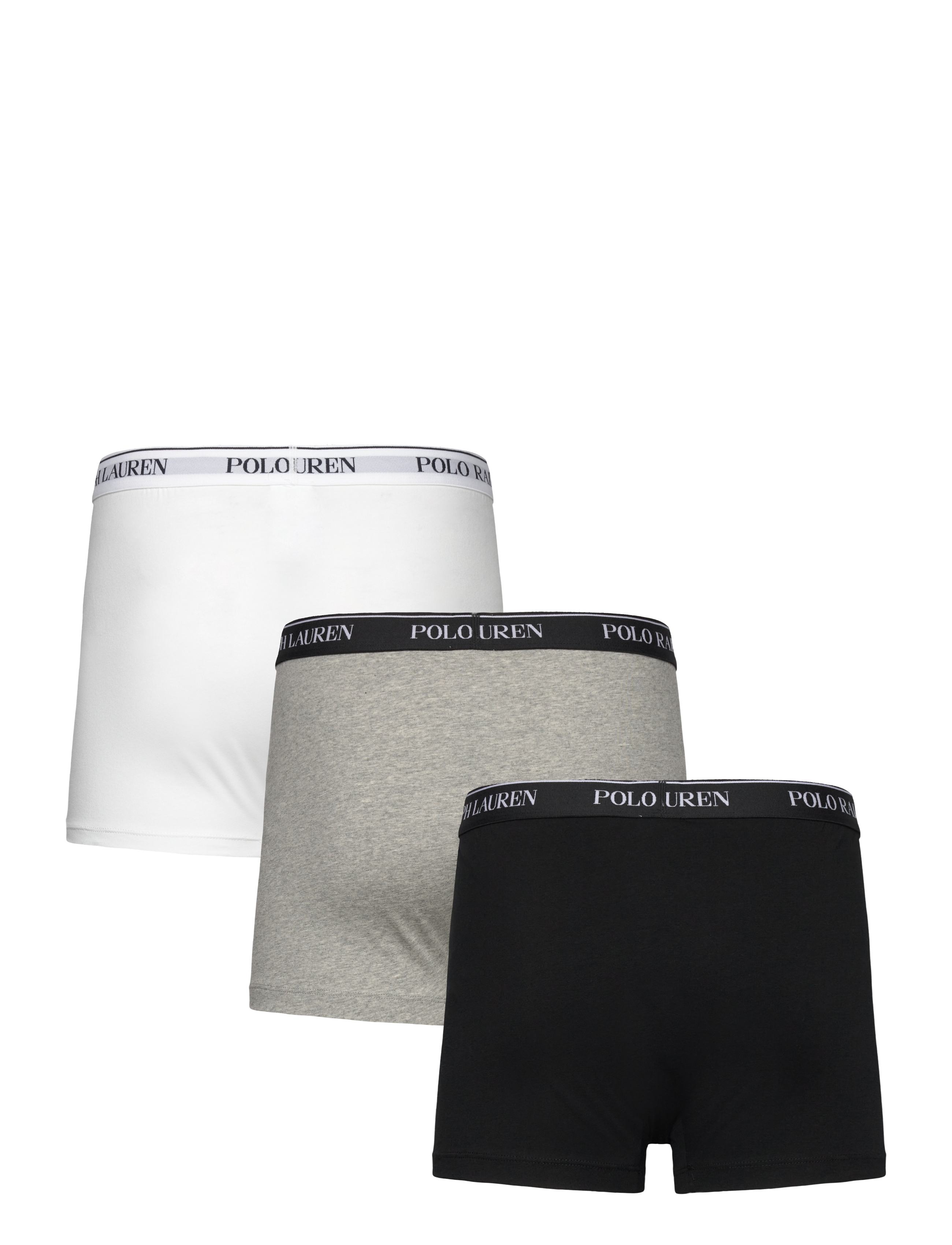 Polo Ralph Lauren - Classic Stretch Cotton Trunk 3-Pack - multipack underbukser - 3pk black/white/a - 1