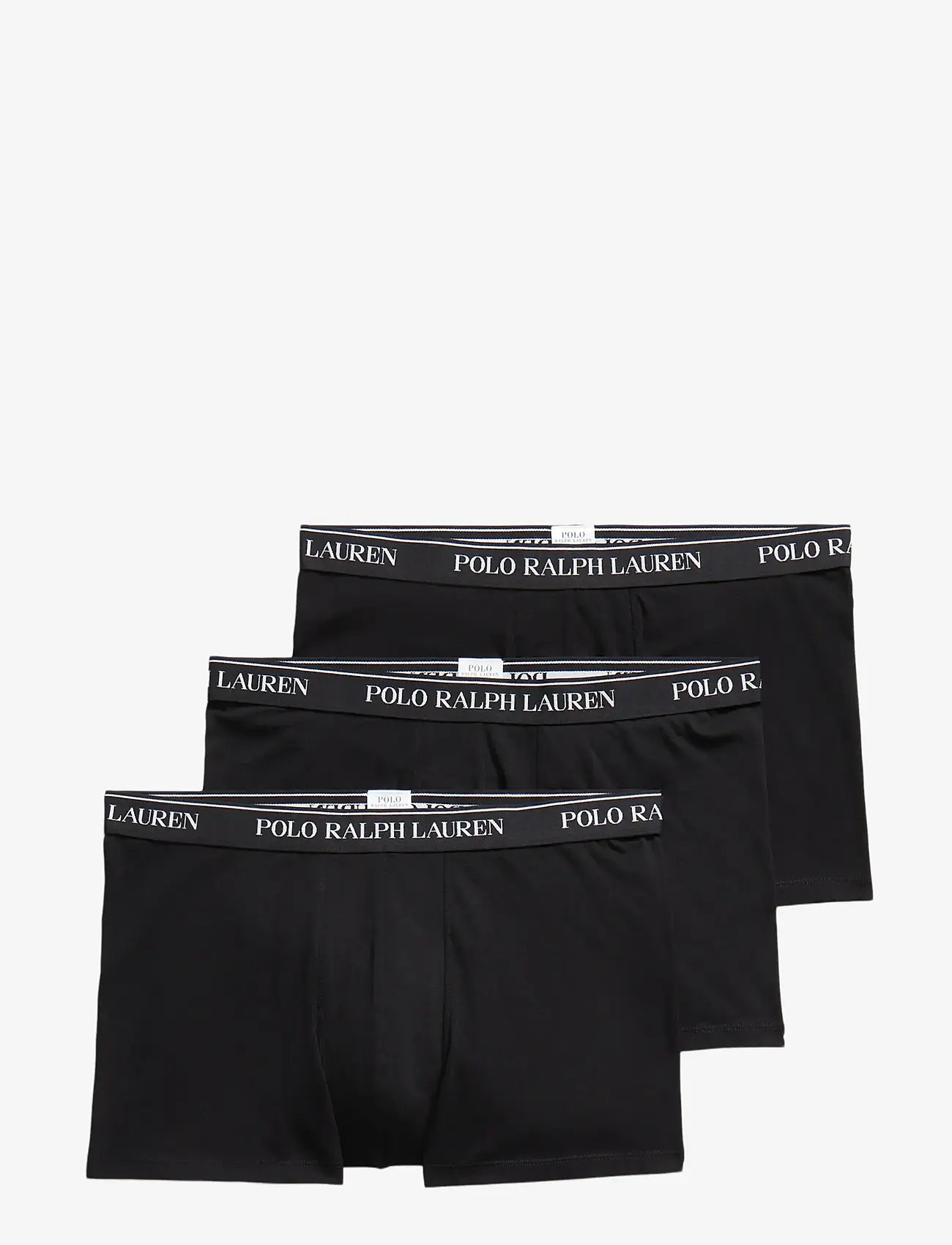 Polo Ralph Lauren - Classic Stretch Cotton Trunk 3-Pack - multipack kalsonger - 3pk blck/blck/blc - 0