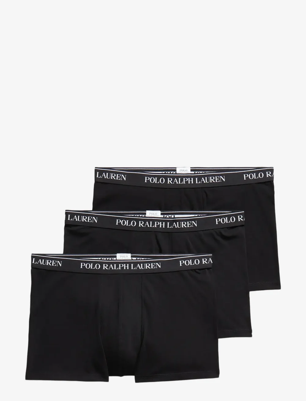 Polo Ralph Lauren - Classic Stretch Cotton Trunk 3-Pack - multipack underpants - 3pk blck/blck/blc - 0