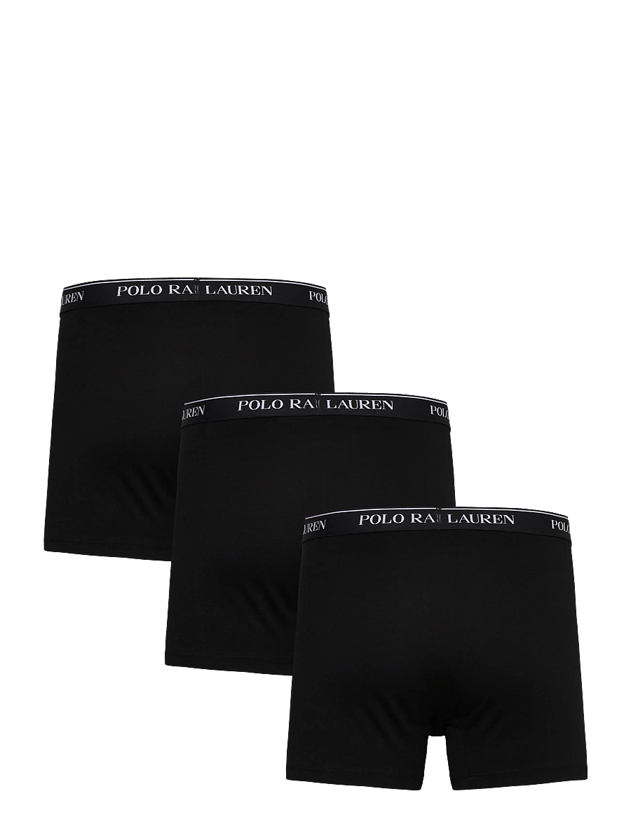Polo Ralph Lauren - Classic Stretch Cotton Trunk 3-Pack - unterhosen im multipack - 3pk blck/blck/blc - 1