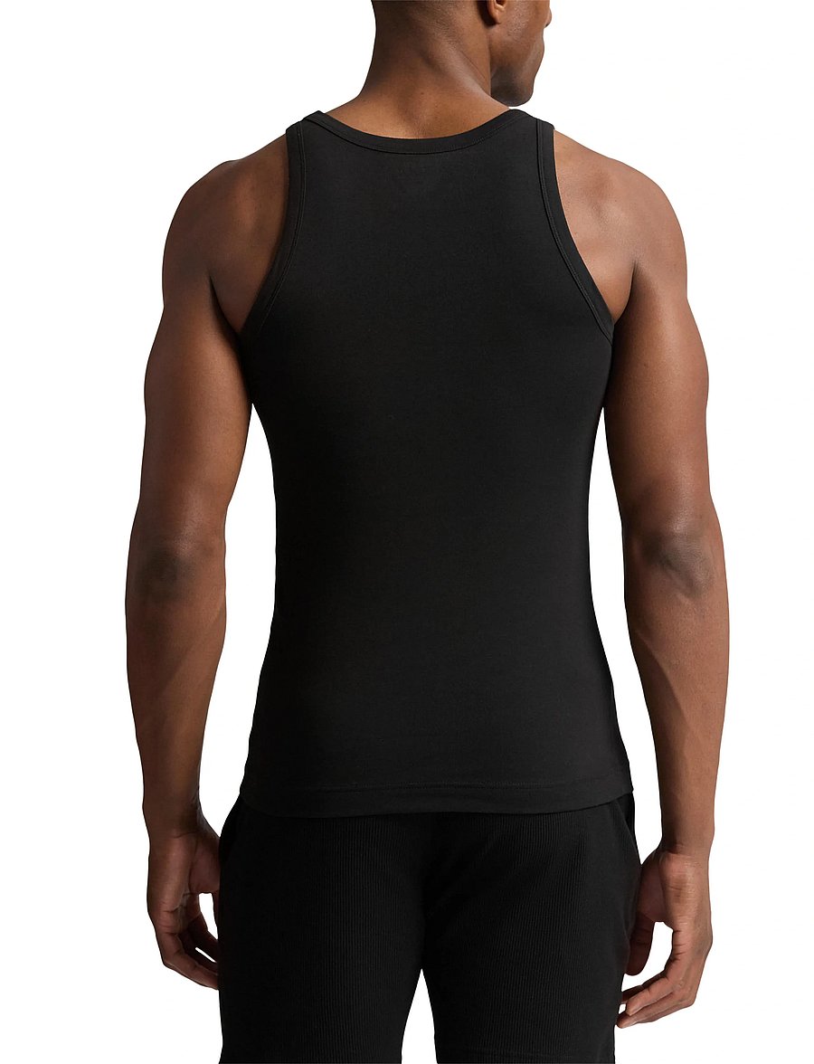Polo Ralph Lauren - Classic Fit Tank Undershirt 2-Pack - t-krekli bez piedurknēm - 2pk black/black - 1