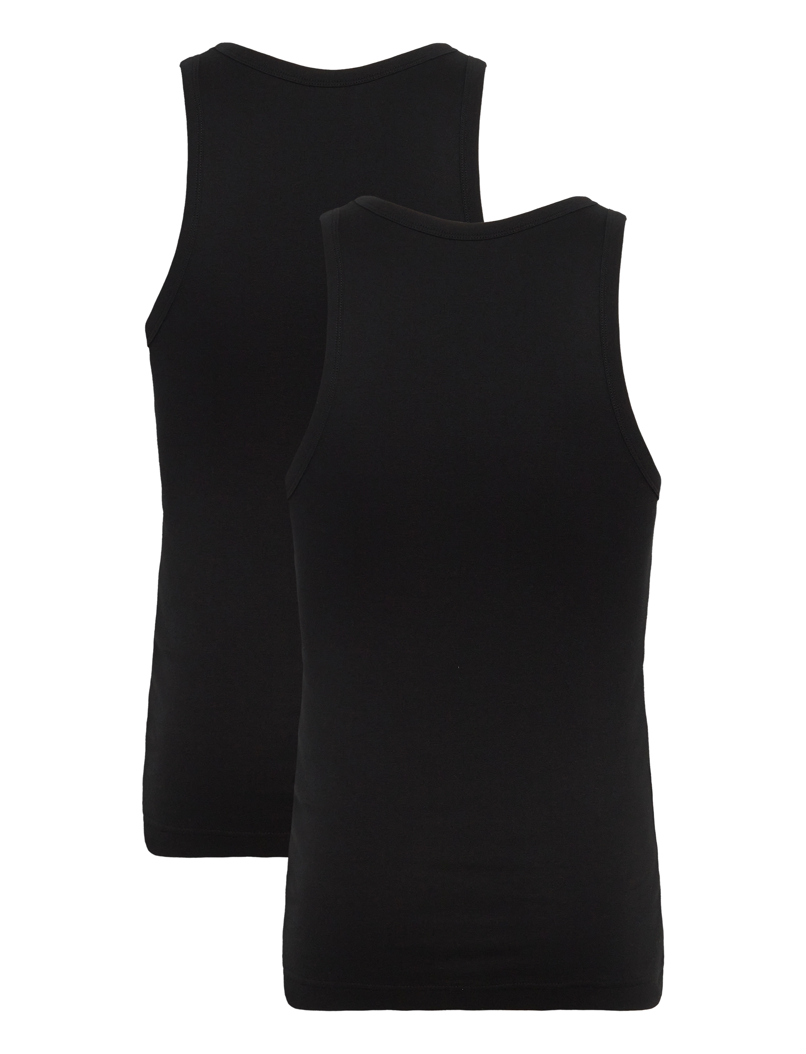 Polo Ralph Lauren - Classic Fit Tank Undershirt 2-Pack - sleeveless shirts - 2pk black/black - 4