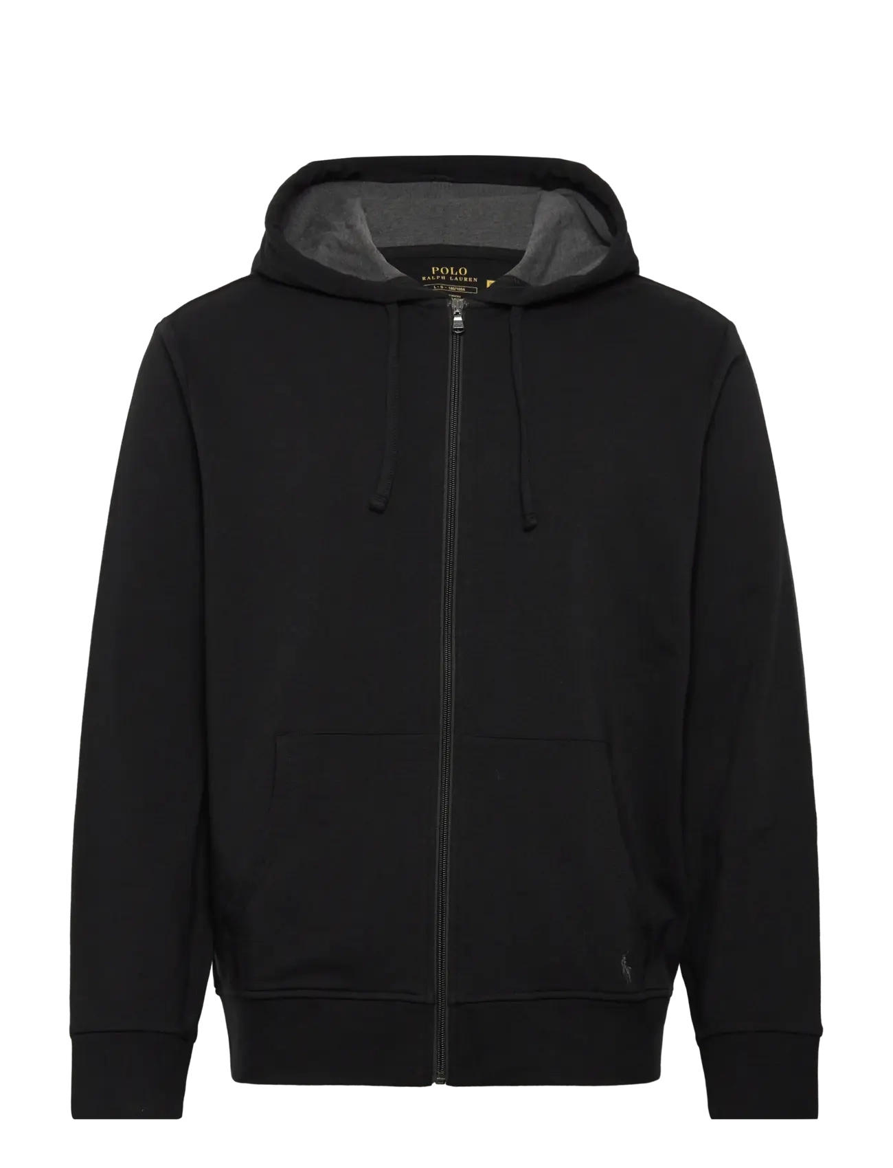 Polo Ralph Lauren COTTON BLEND-LNG-TOP - Kapuzenpullover - POLO BLCK / black