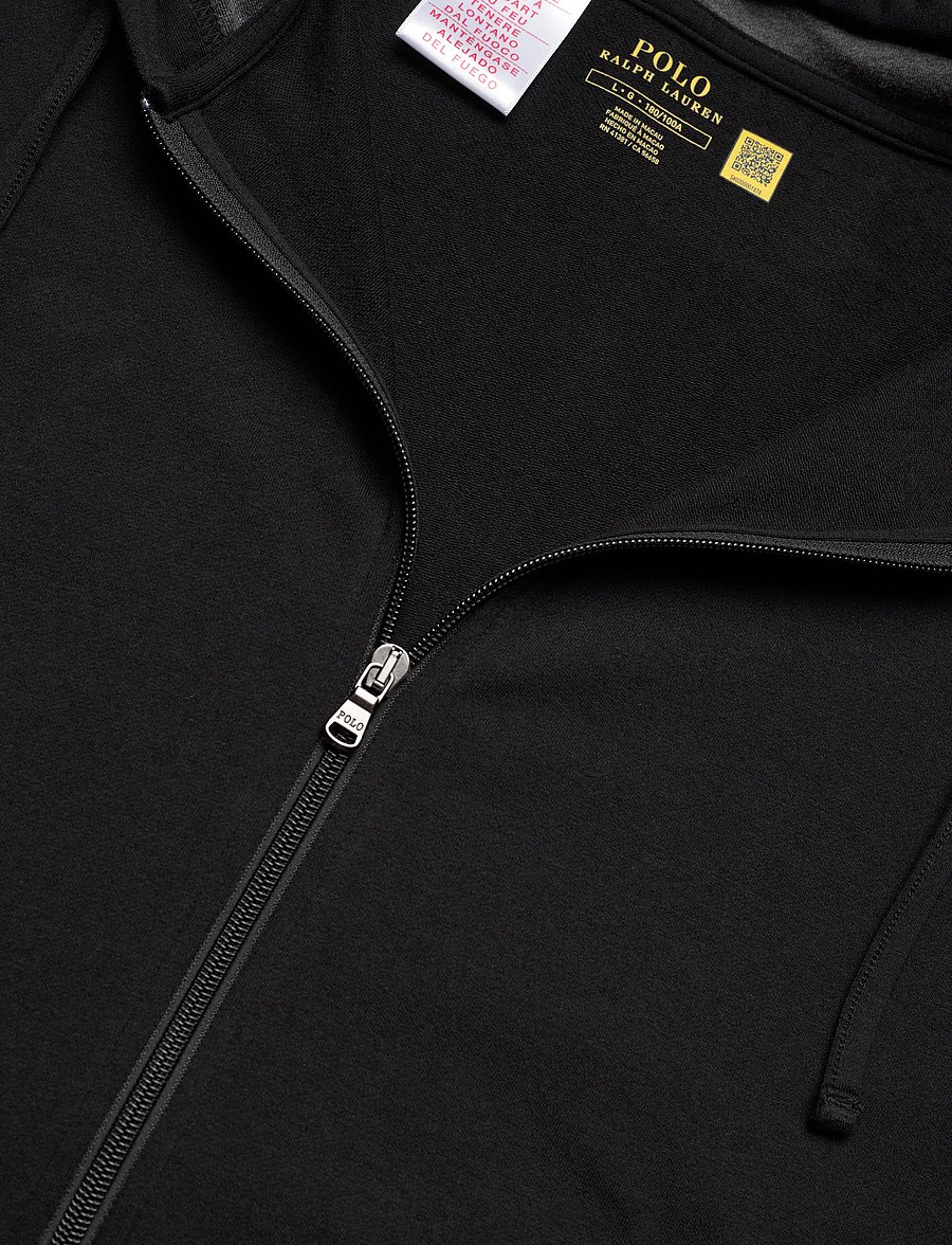 Polo Ralph Lauren - COTTON BLEND-LNG-TOP - hoodies - polo blck - 2