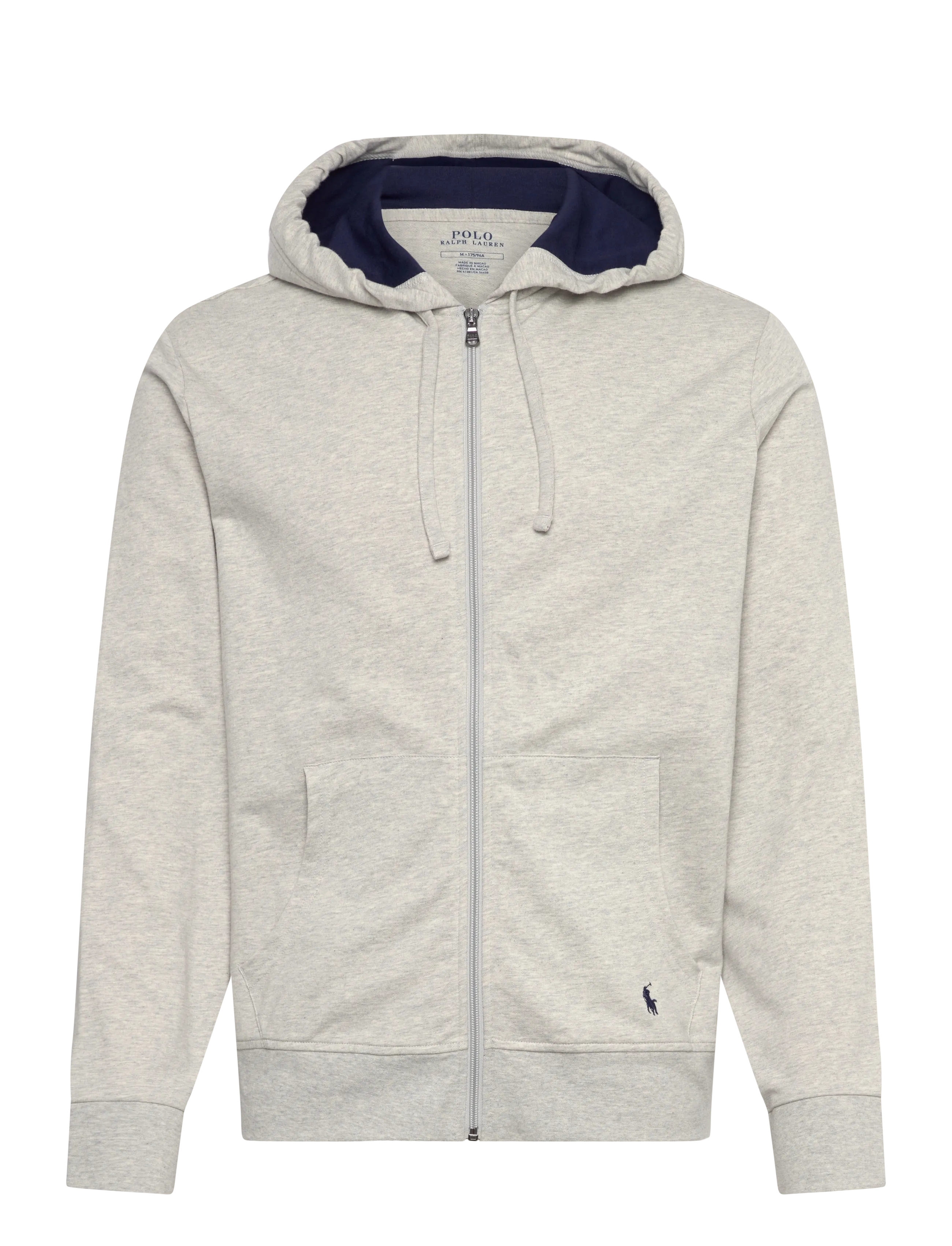 Polo Ralph Lauren COTTON BLEND-LNG-TOP - Riided - TAYLOR HEATHER / grey