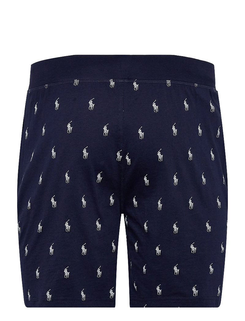 Polo Ralph Lauren - Slim Polo Pony Cotton Jersey Sleep Short - pyjamahose - cruise nvy aopp - 1