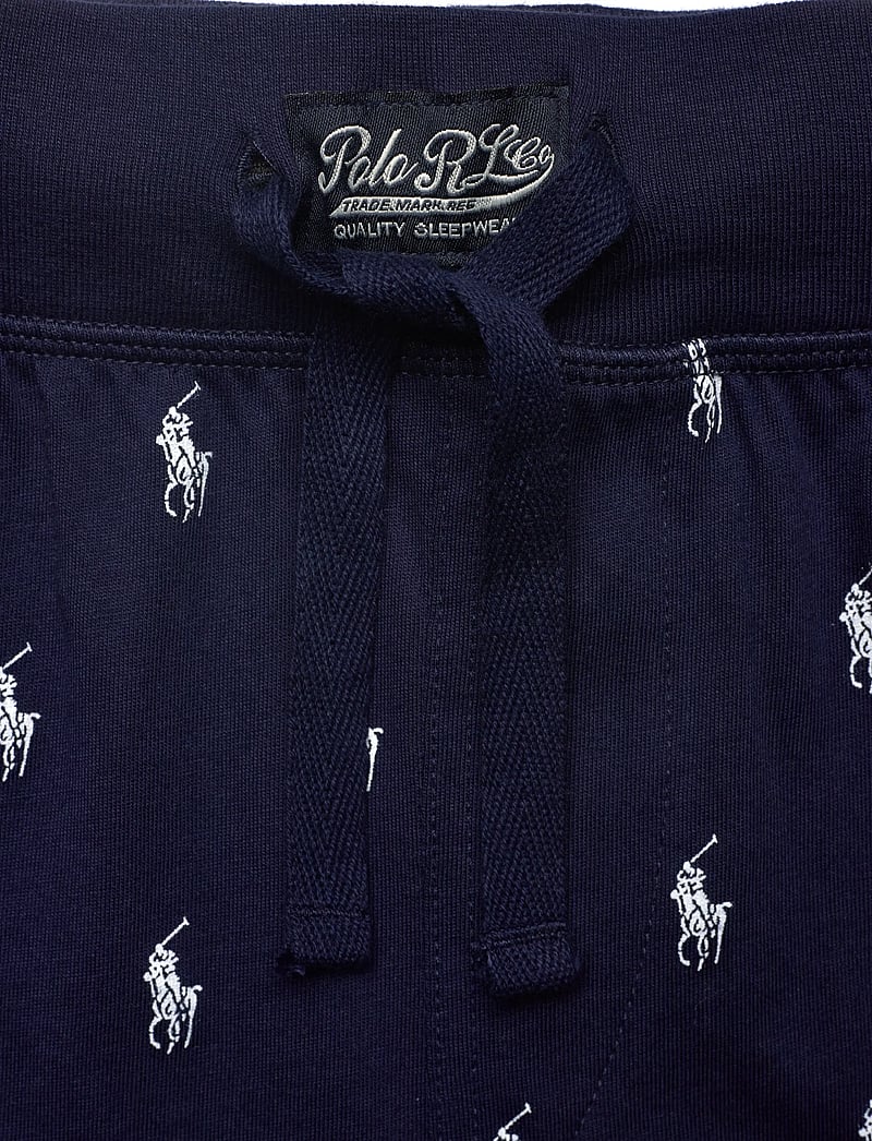 Polo Ralph Lauren - Slim Polo Pony Cotton Jersey Sleep Short - pyjamahose - cruise nvy aopp - 3