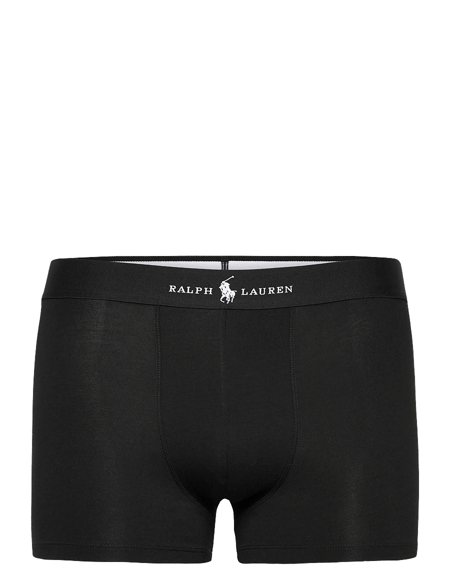 Polo Ralph Lauren - Classic Cotton-Blend Trunk 3-Pack - multipack underbukser - 3pk black/bastill - 4
