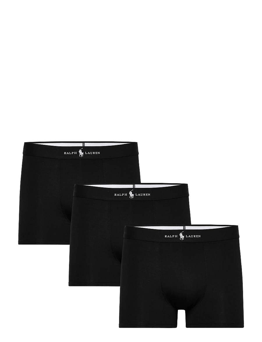 Polo Ralph Lauren - COTTON BLEND-3PK-TRN - multipack underpants - 3pk black/black/b - 1