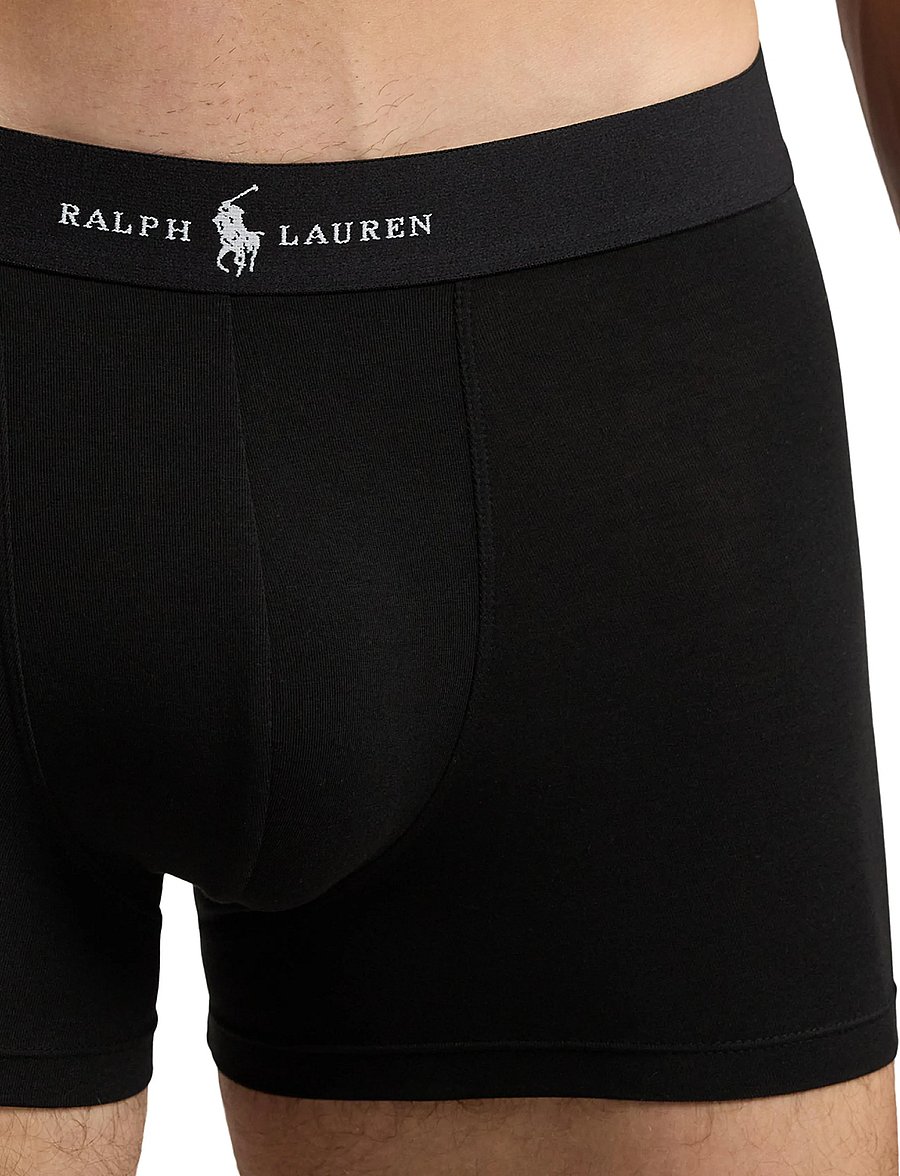 Polo Ralph Lauren - COTTON BLEND-3PK-TRN - multipack underpants - 3pk black/black/b - 3