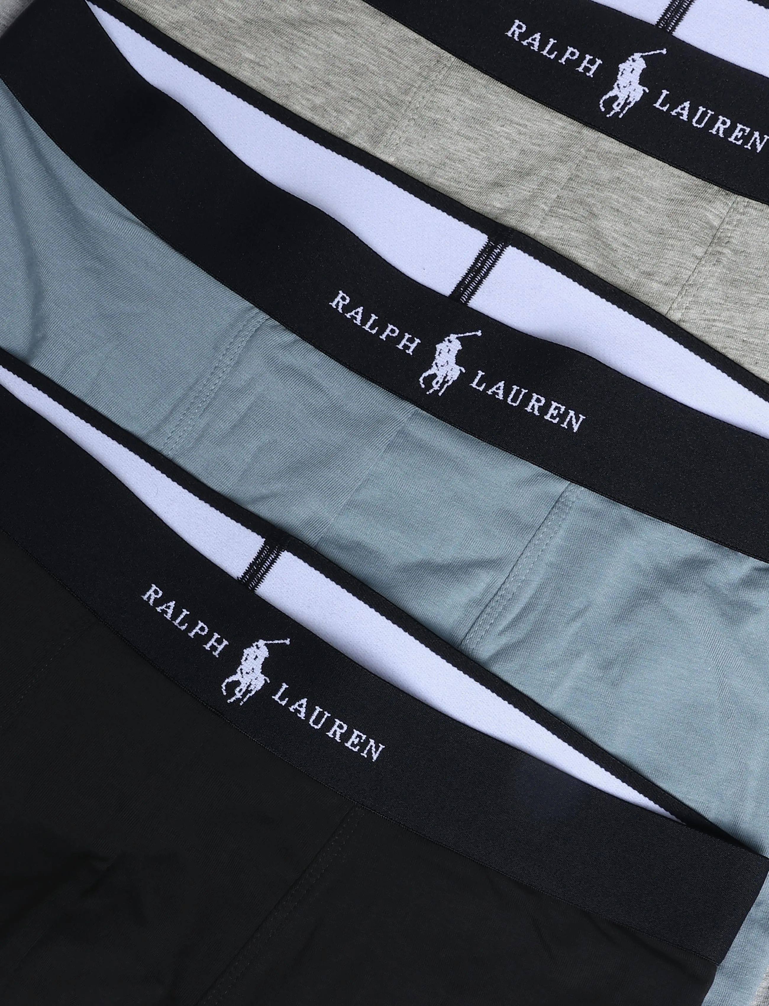 Polo Ralph Lauren - COTTON BLEND-3PK-TRN - multipack underpants - 3pk blck/and heat - 2