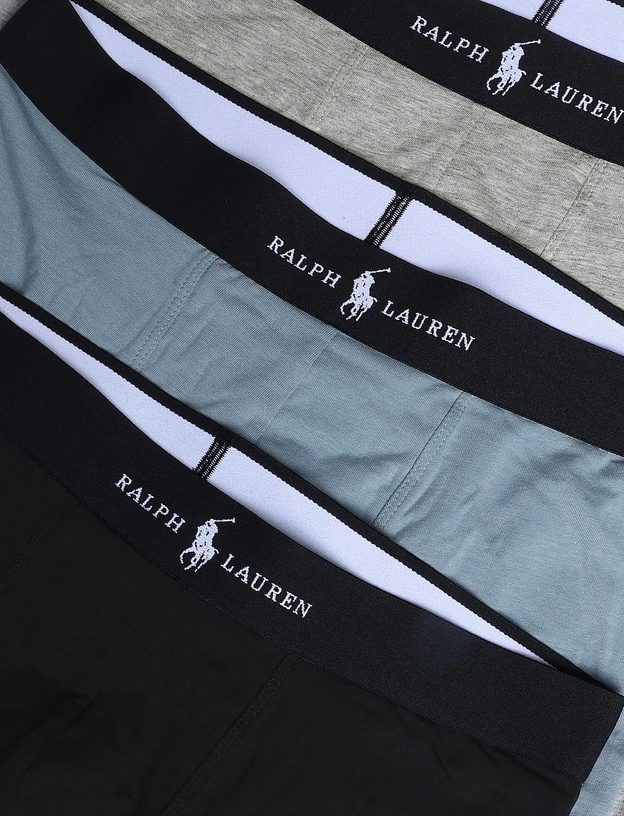 Polo Ralph Lauren - COTTON BLEND-3PK-TRN - unterhosen im multipack - 3pk blck/and heat - 2