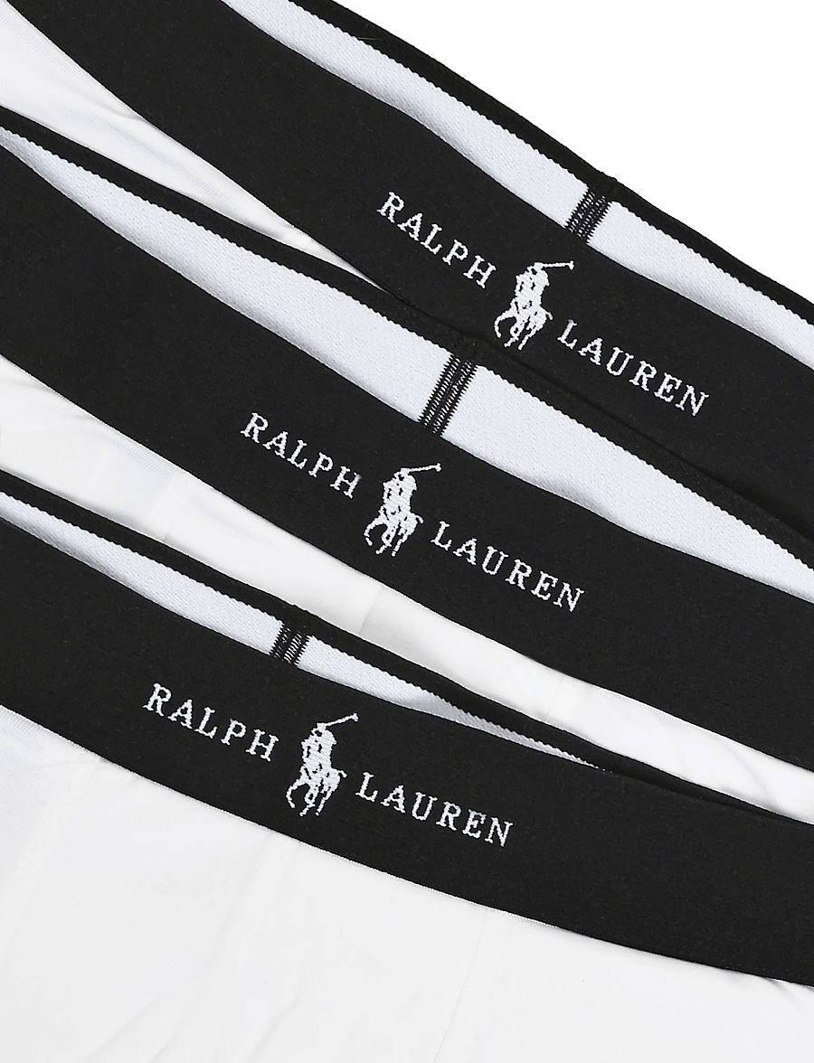 Polo Ralph Lauren - COTTON BLEND-3PK-TRN - multipakk aluspüksid - 3pk white/white/w - 2