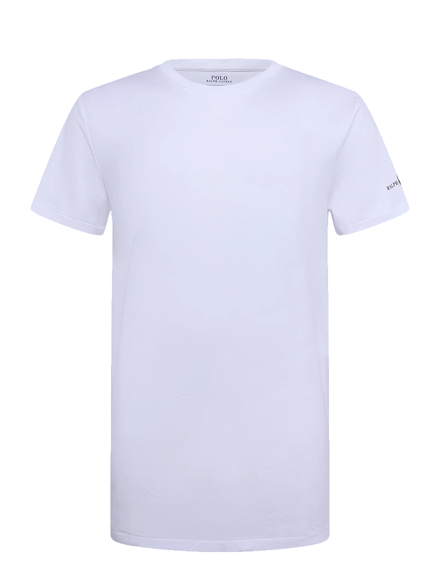 Polo Ralph Lauren - Stretch Crewneck Undershirt 3-Pack - topy do piżam - 3pk white/white/w - 1