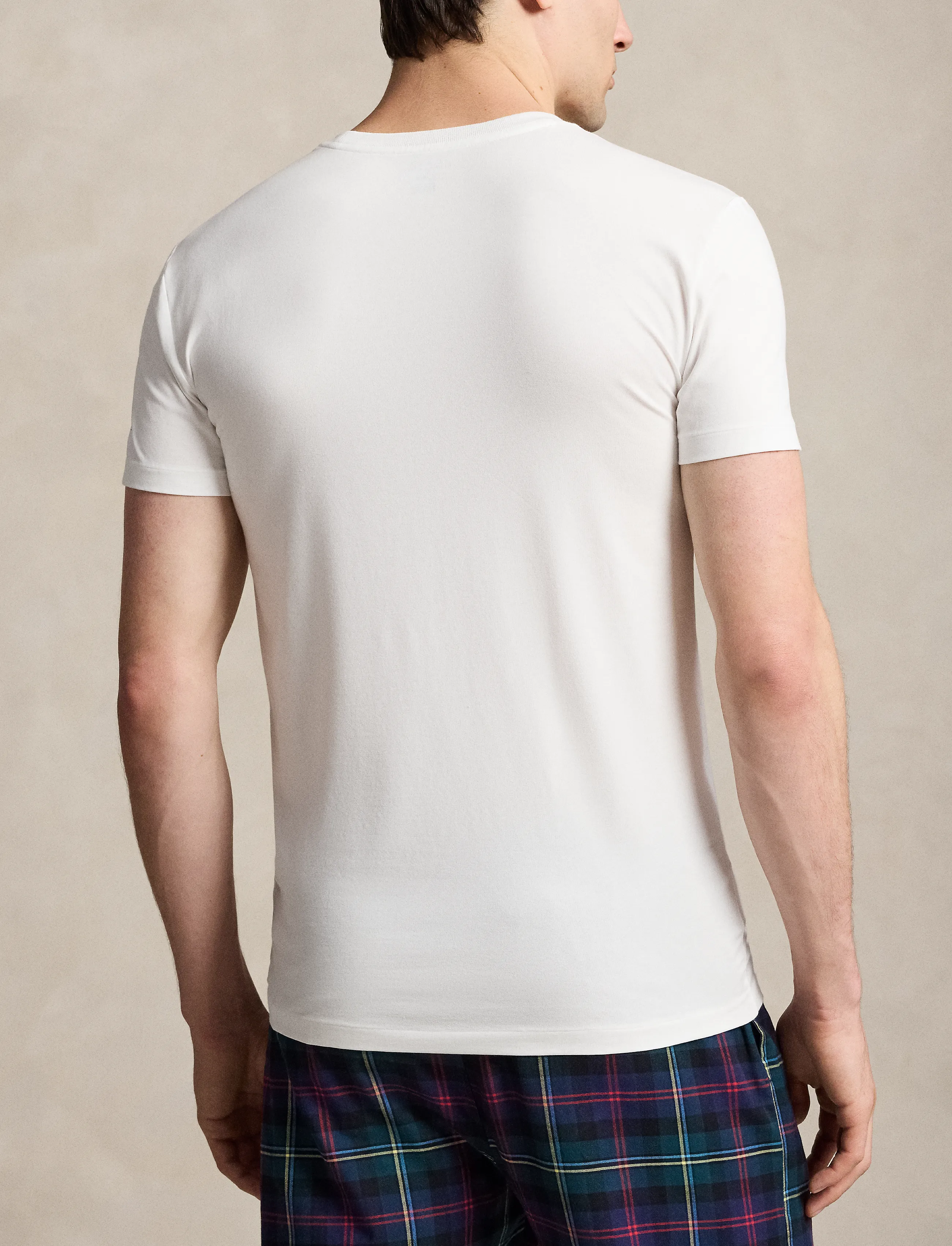 Polo Ralph Lauren - Stretch Crewneck Undershirt 3-Pack - 3pk white/white/w - 2