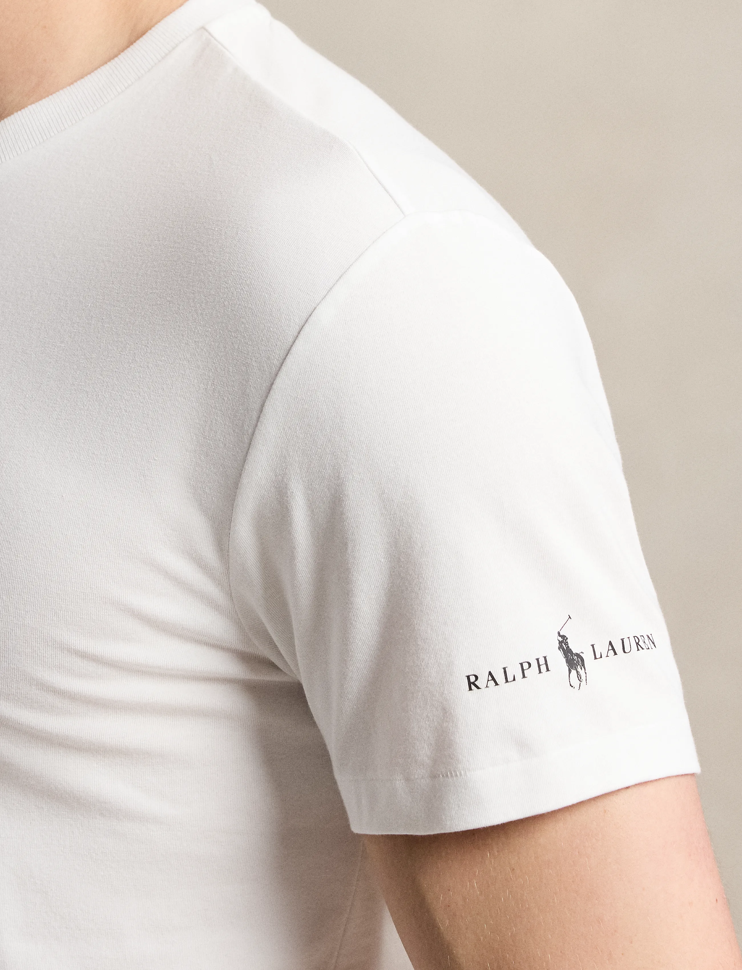 Polo Ralph Lauren - Stretch Crewneck Undershirt 3-Pack - 3pk white/white/w - 3