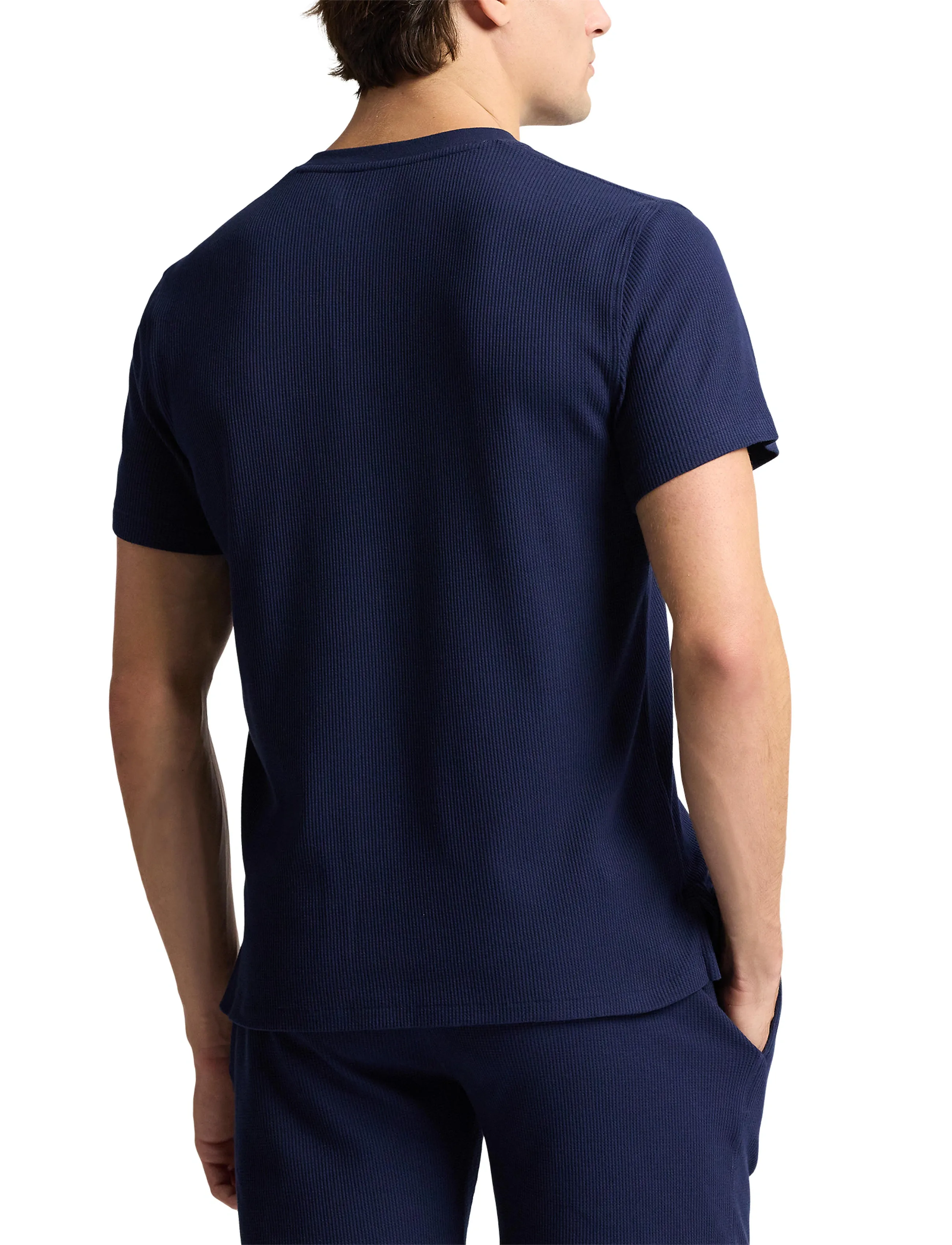 Polo Ralph Lauren - WAFFLE-SLE-TOP - cruise navy - 3