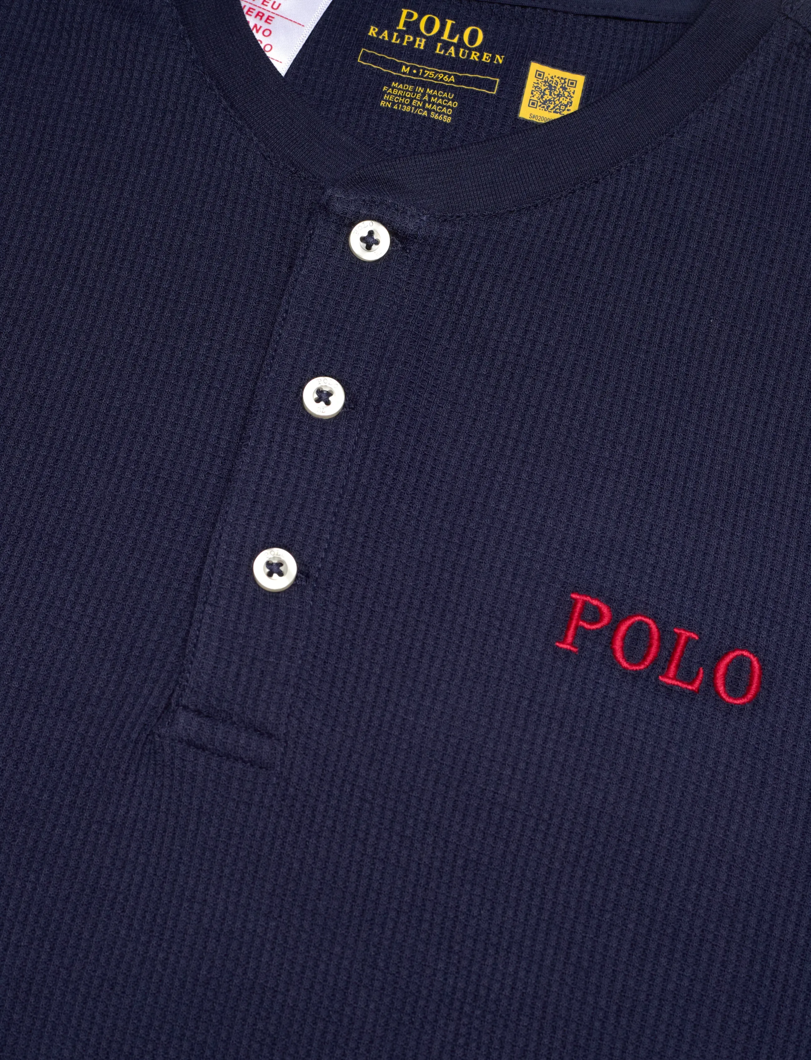 Polo Ralph Lauren - WAFFLE-SLE-TOP - cruise navy - 5