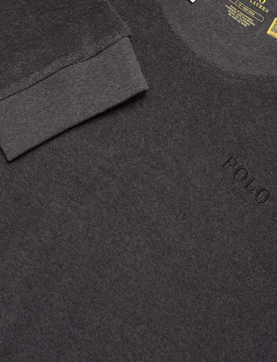 Polo Ralph Lauren - COTTON-SLE-TOP - nattrøjer - grey terry - 2