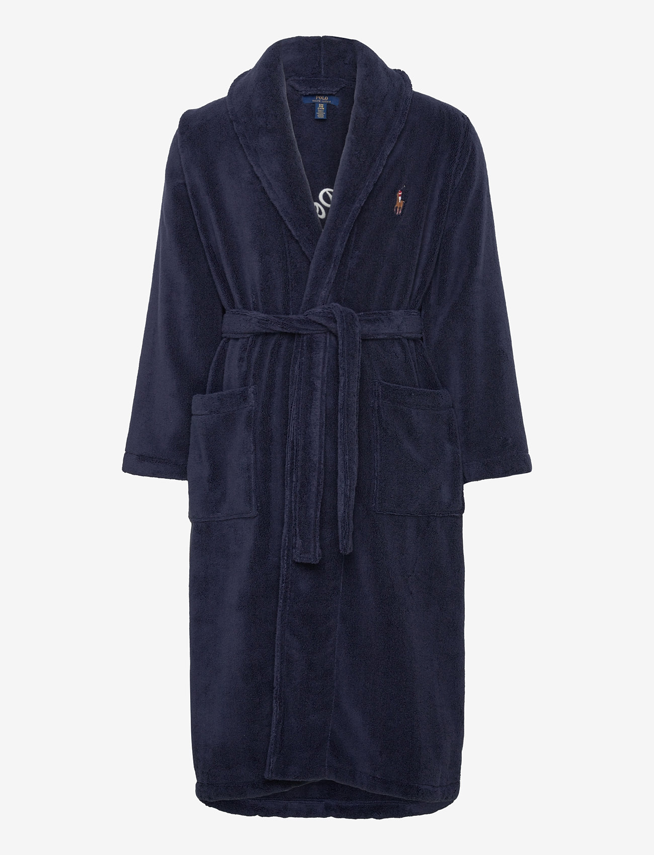 Polo Ralph Lauren - Logo-Embroidered Cotton Terry Robe - robes - cruise navy - 0