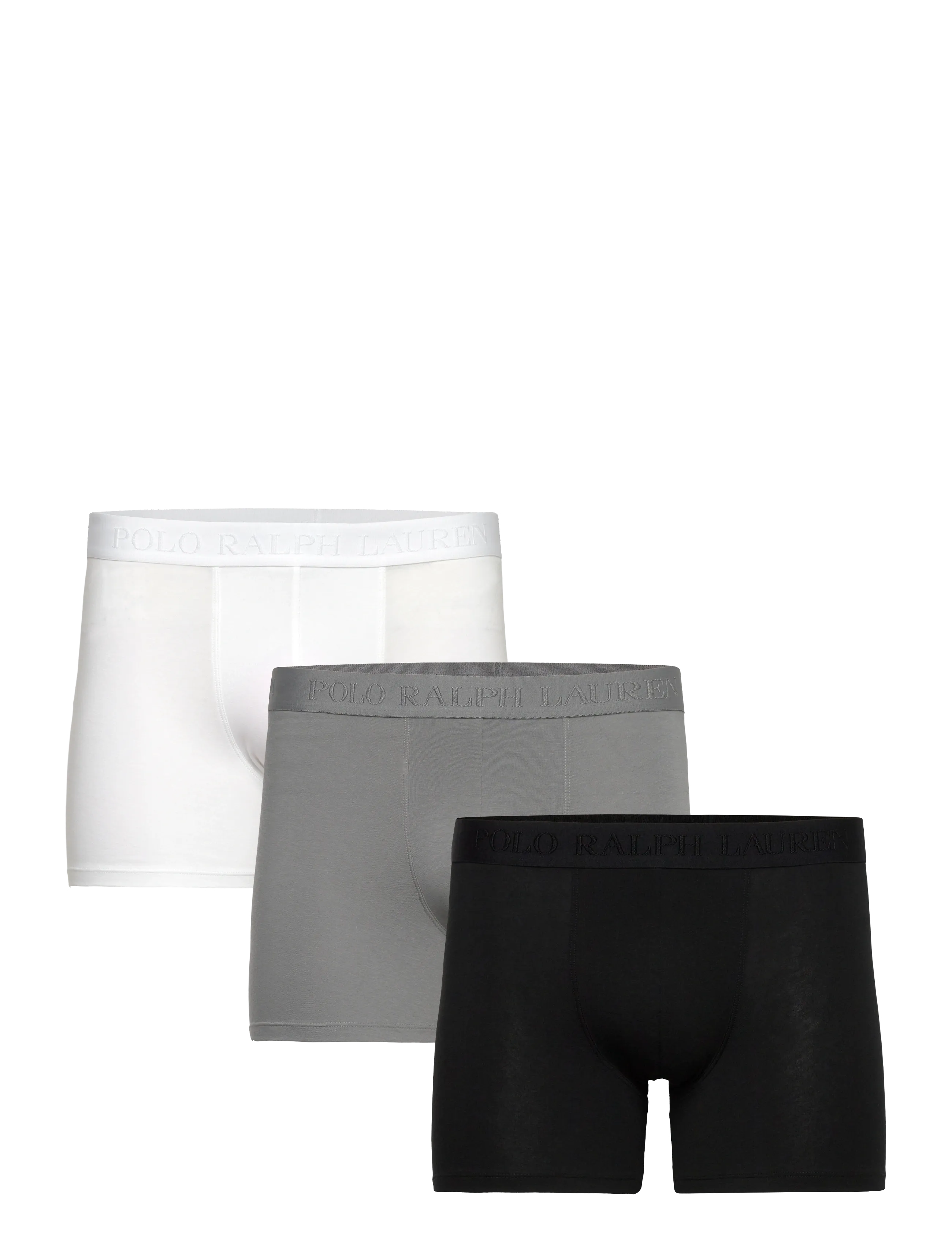Stretch Cotton Boxer Brief 3-Pack - 3PK BLACK/PERF GR