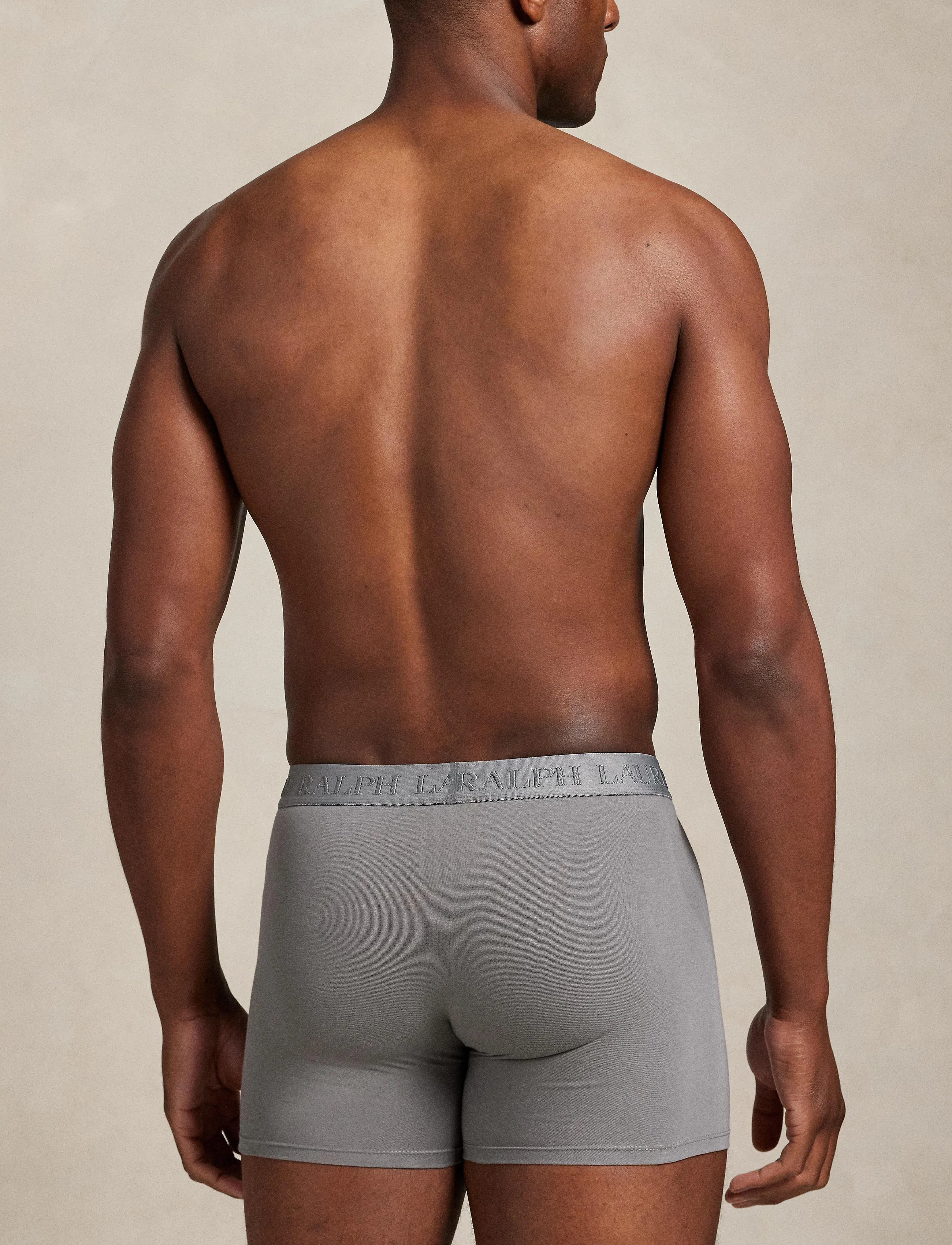 Polo Ralph Lauren - Stretch Cotton Boxer Brief 3-Pack - aluspükste mitmikpakk - 3pk black/perf gr - 2