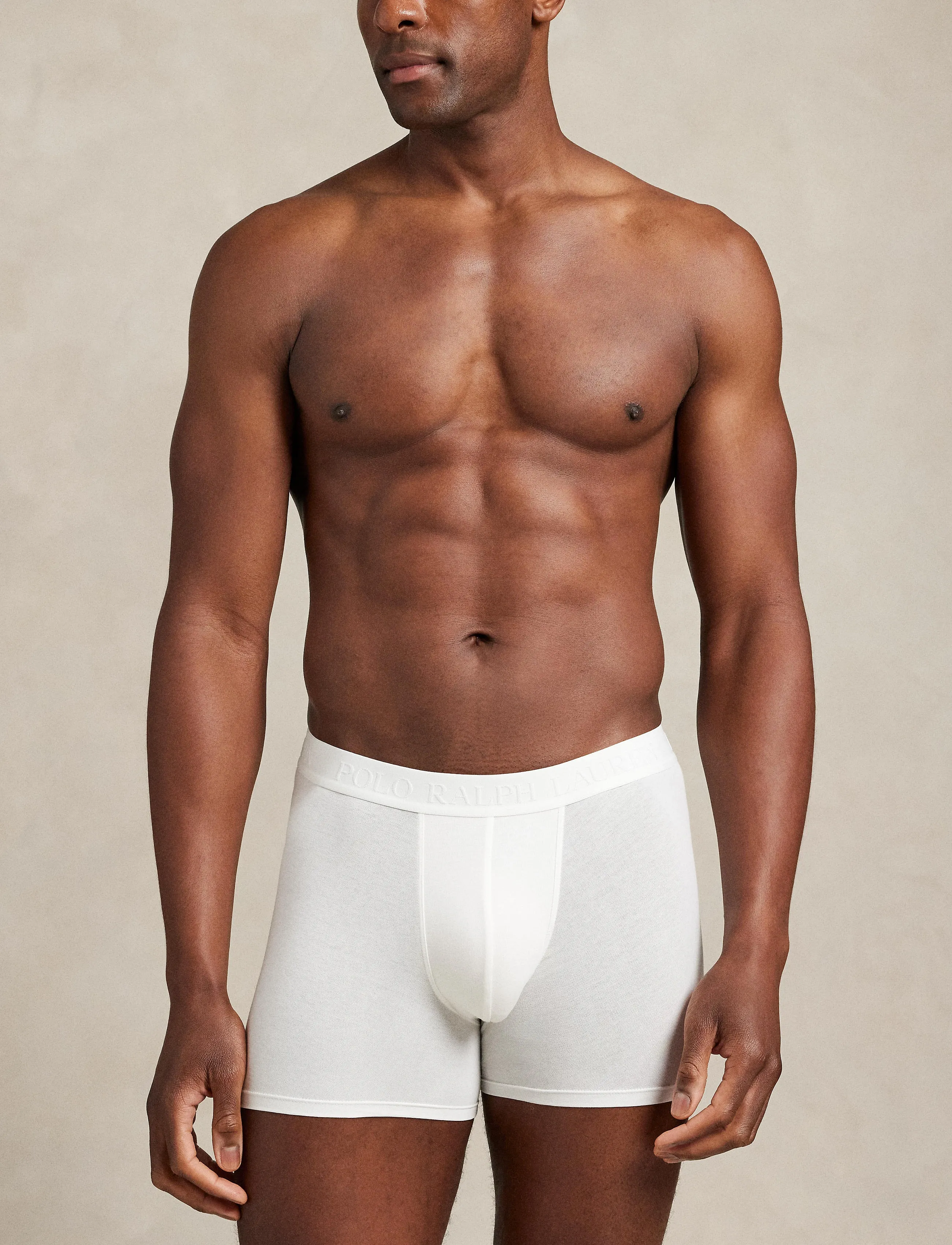 Polo Ralph Lauren - Stretch Cotton Boxer Brief 3-Pack - aluspükste mitmikpakk - 3pk black/perf gr - 3