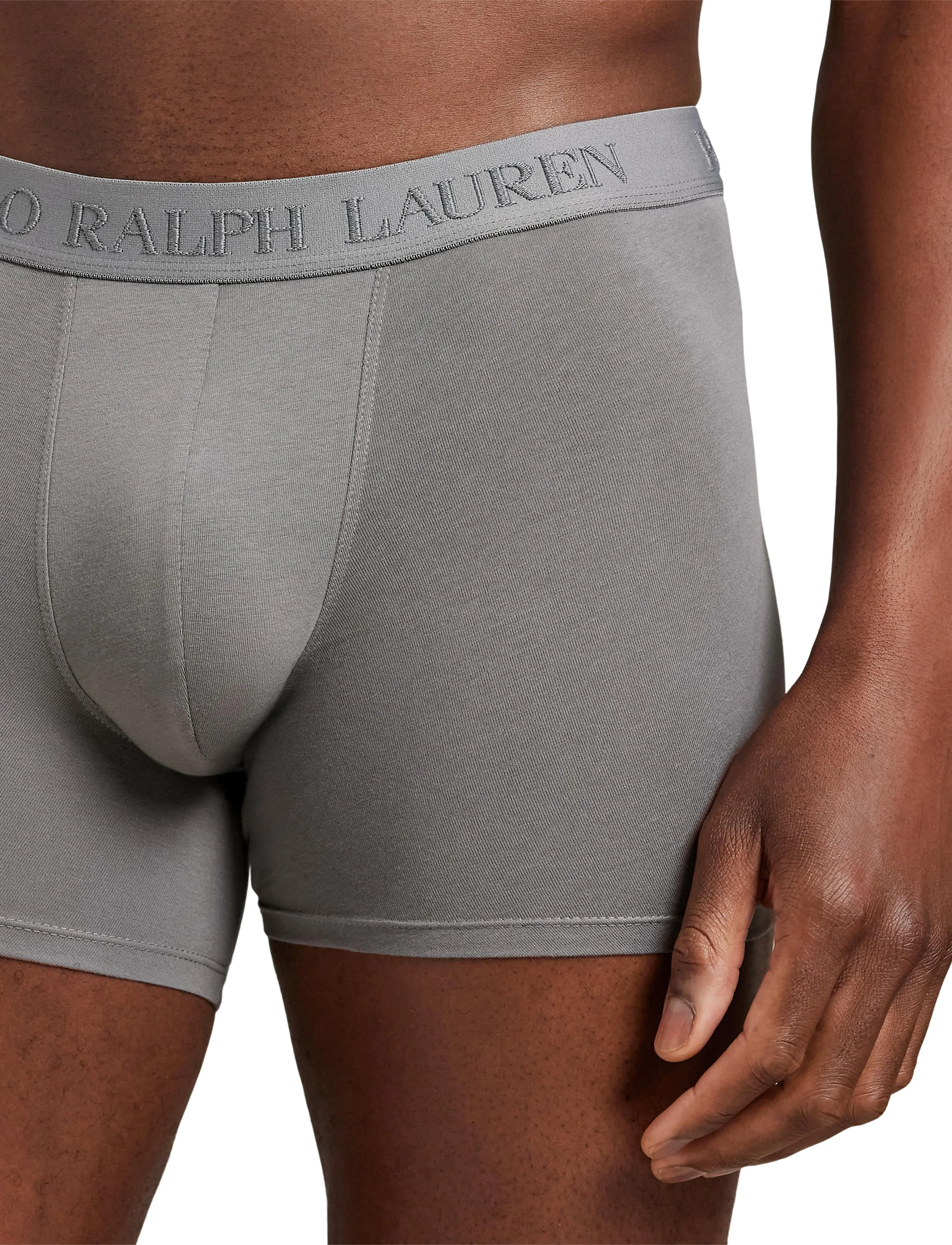 Polo Ralph Lauren - Stretch Cotton Boxer Brief 3-Pack - aluspükste mitmikpakk - 3pk black/perf gr - 5