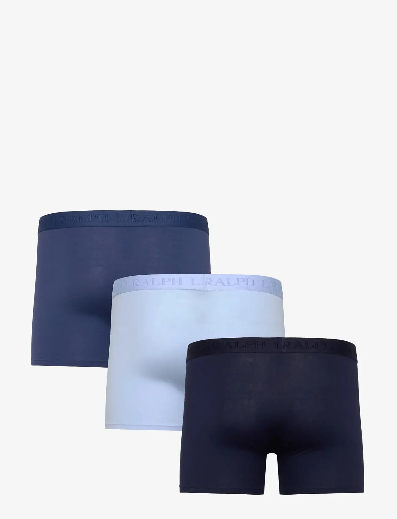 Polo Ralph Lauren - Stretch Cotton Boxer Brief 3-Pack - multipack underbukser - 3pk blues - 1