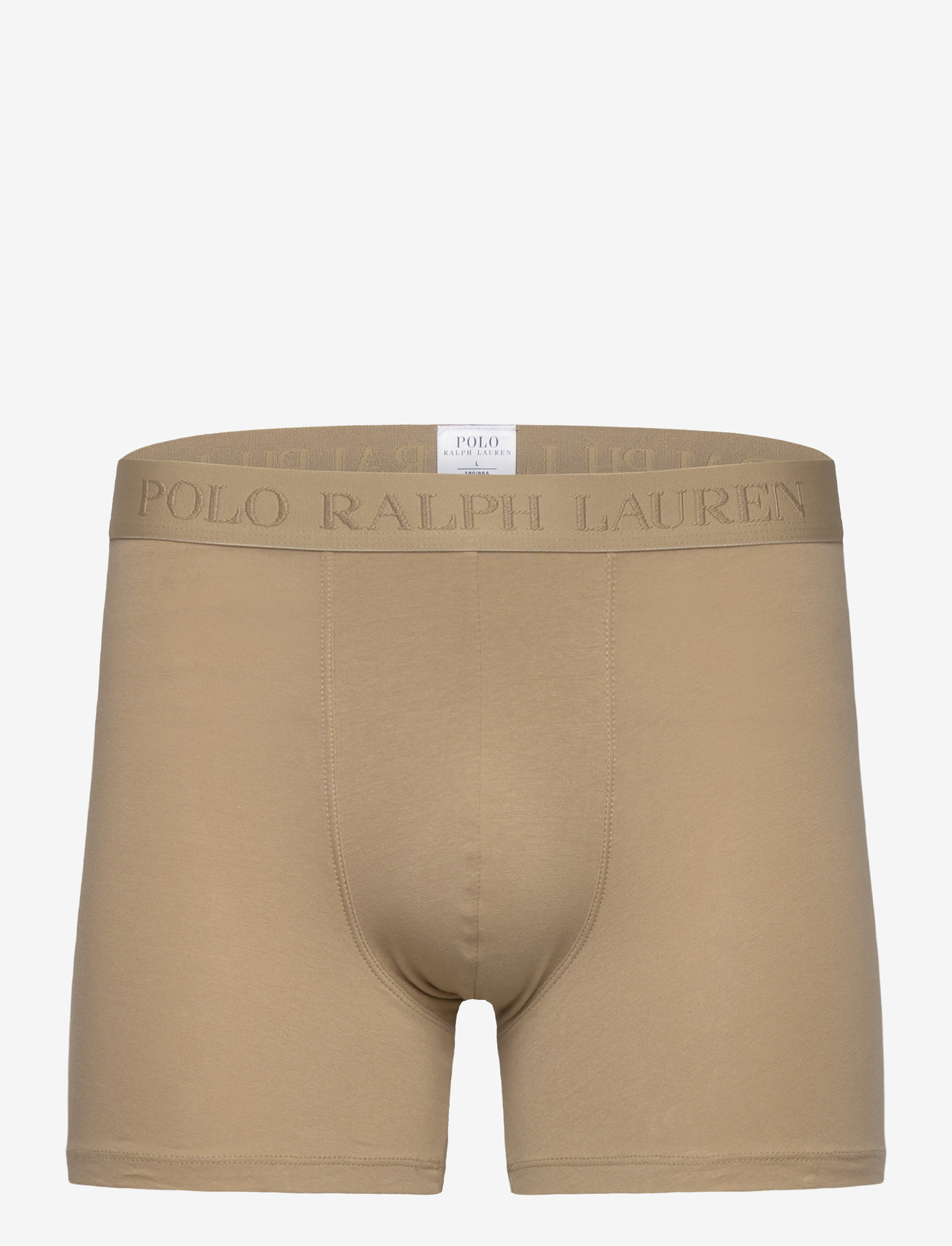 Polo Ralph Lauren - Stretch Cotton Boxer Brief 3-Pack - multipack underbukser - 3pk khakis - 2