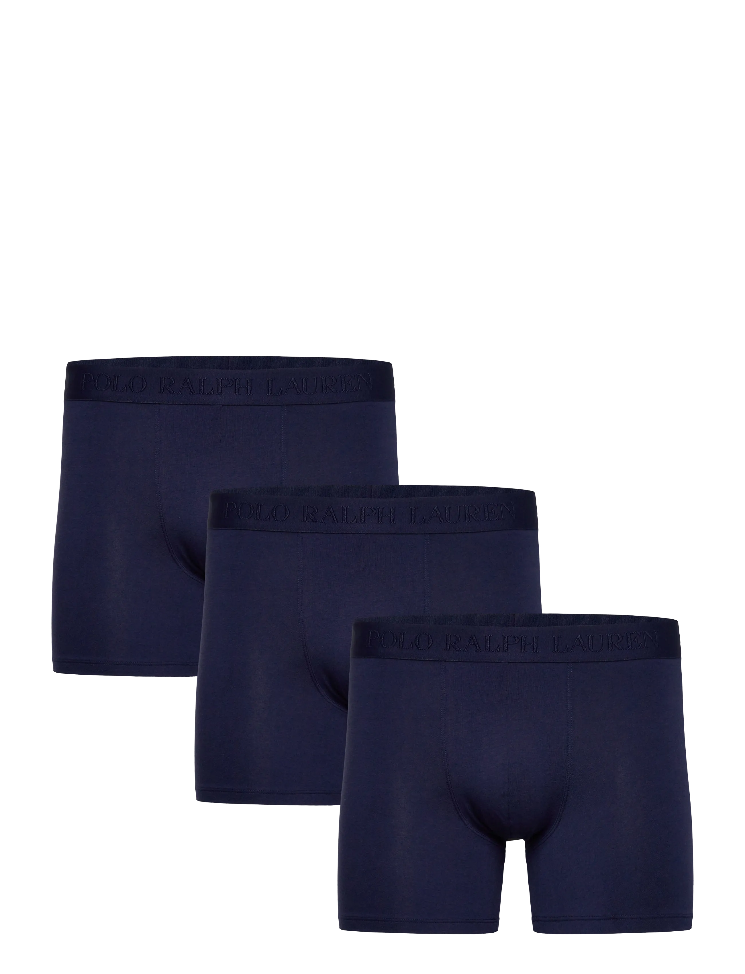 Polo Ralph Lauren Stretch Cotton Boxer Brief 3-Pack - Boxerkalsonger - 3PK NAVY/NAVY/NAV / navy