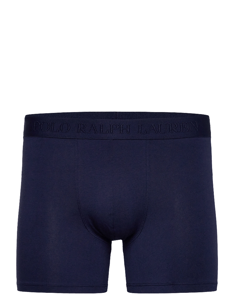 Polo Ralph Lauren - Stretch Cotton Boxer Brief 3-Pack - multipack kalsonger - 3pk navy/navy/nav - 2