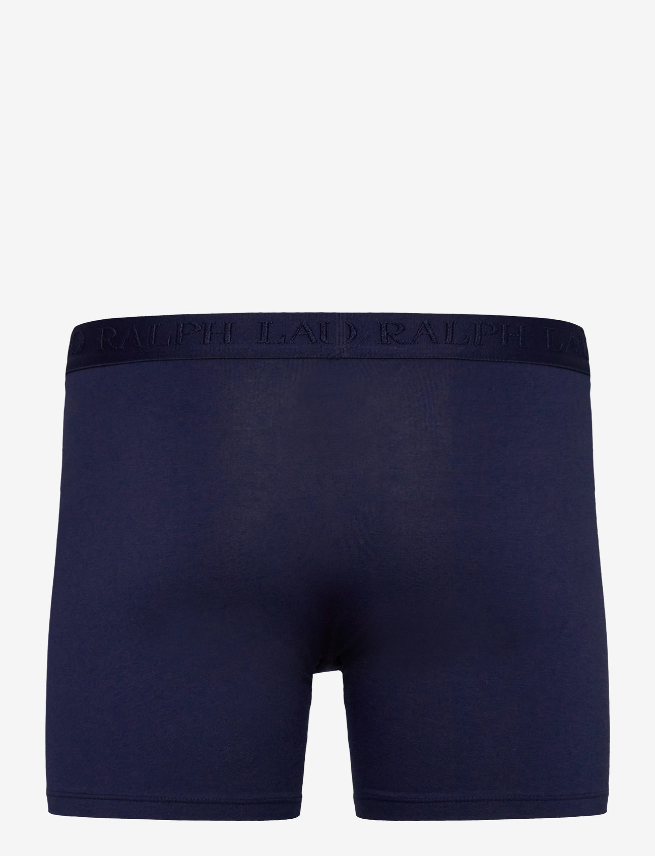 Polo Ralph Lauren - Stretch Cotton Boxer Brief 3-Pack - multipack kalsonger - 3pk navy/navy/nav - 5