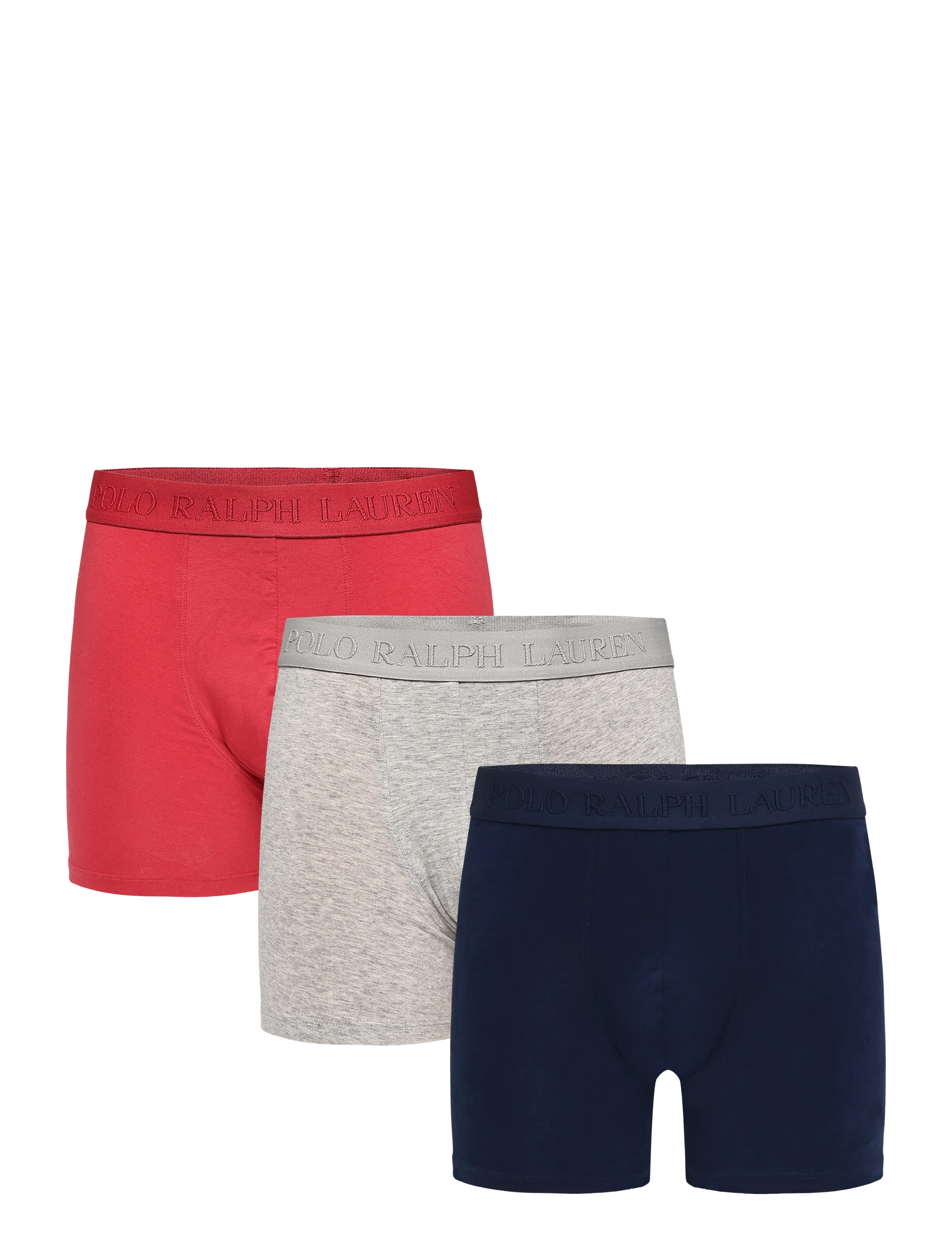 Polo Ralph Lauren Stretch Cotton Boxer Brief 3-Pack - Multipakk aluspüksid - 3PK NP NVY/CHILIP / navy