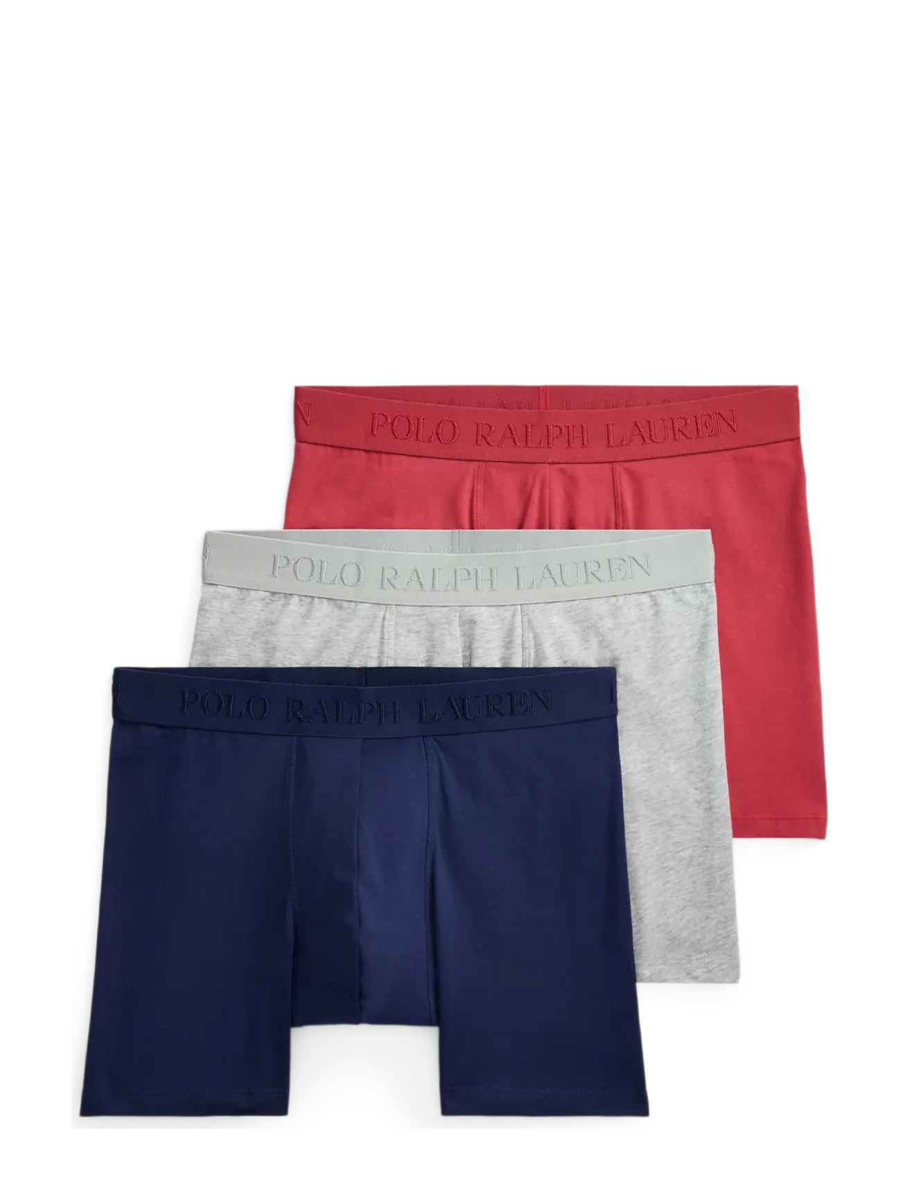 Polo Ralph Lauren Stretch Cotton Boxer Brief 3-Pack - Underbukser - 3PK NP NVY/CHILIP / navy